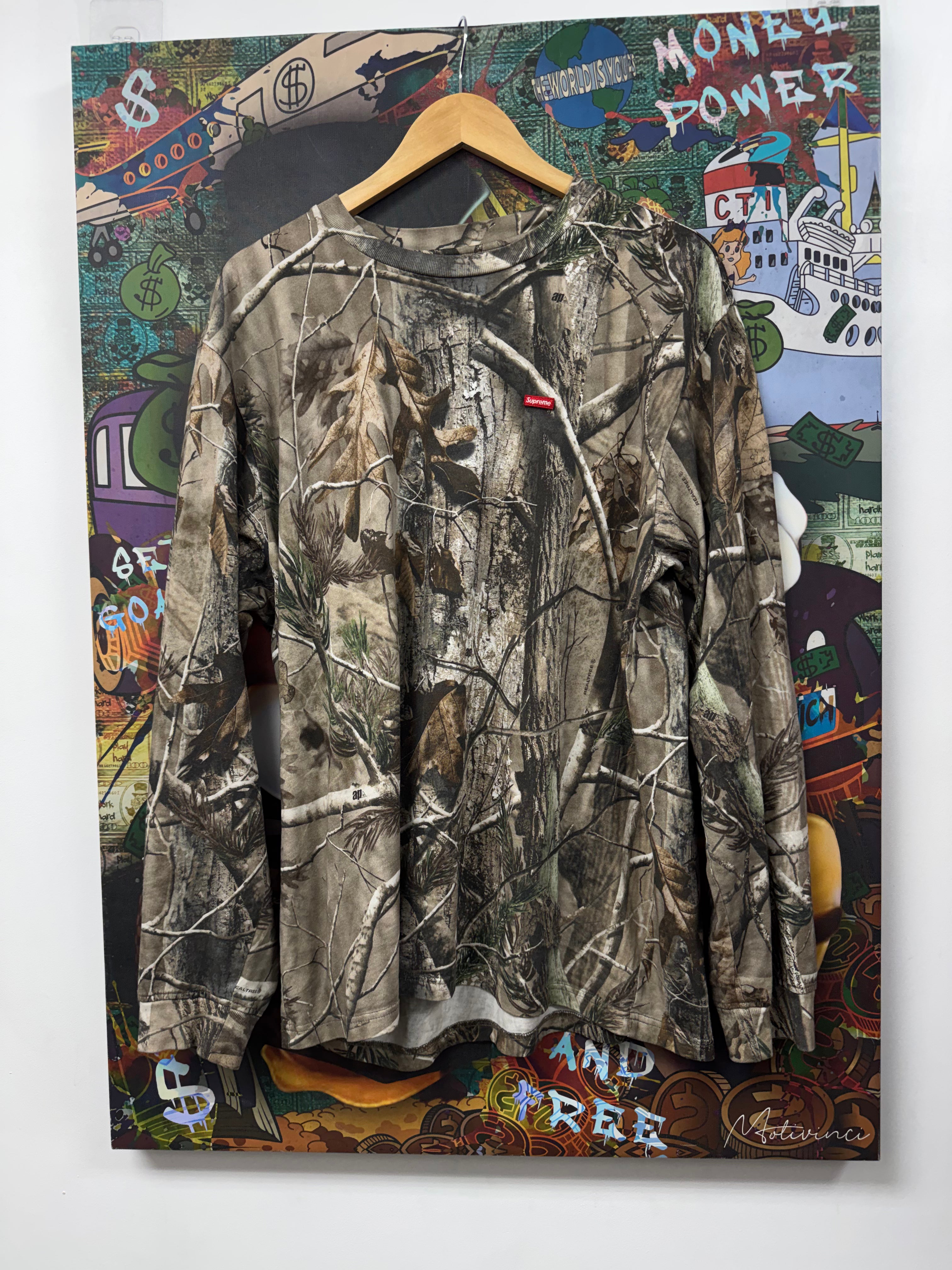Supreme Real Tree Small Box Logo Long Sleeve
