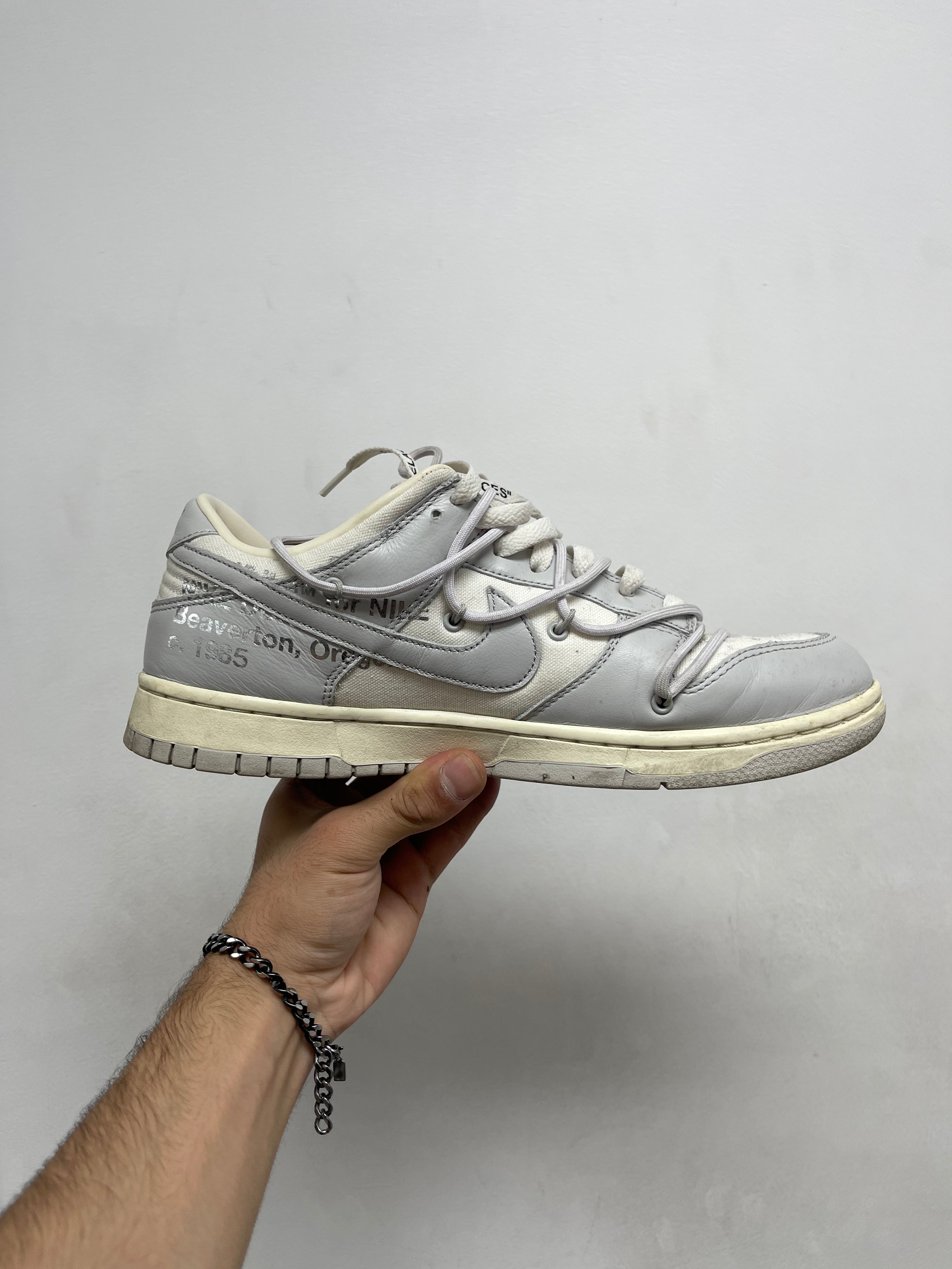 Nike Off White Dunk Low Lot 03 Sneakers