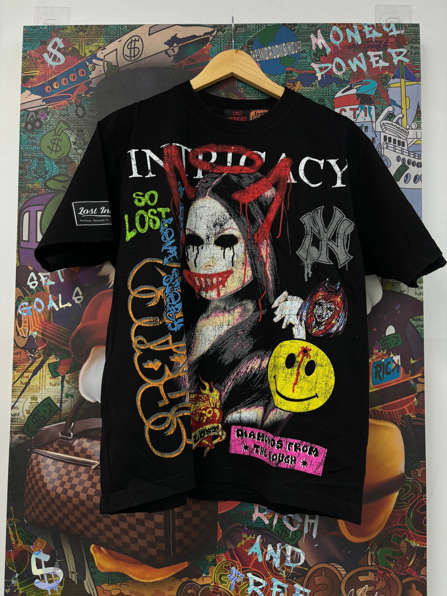 Lost Intricacy Tee Black Front Page Magazine