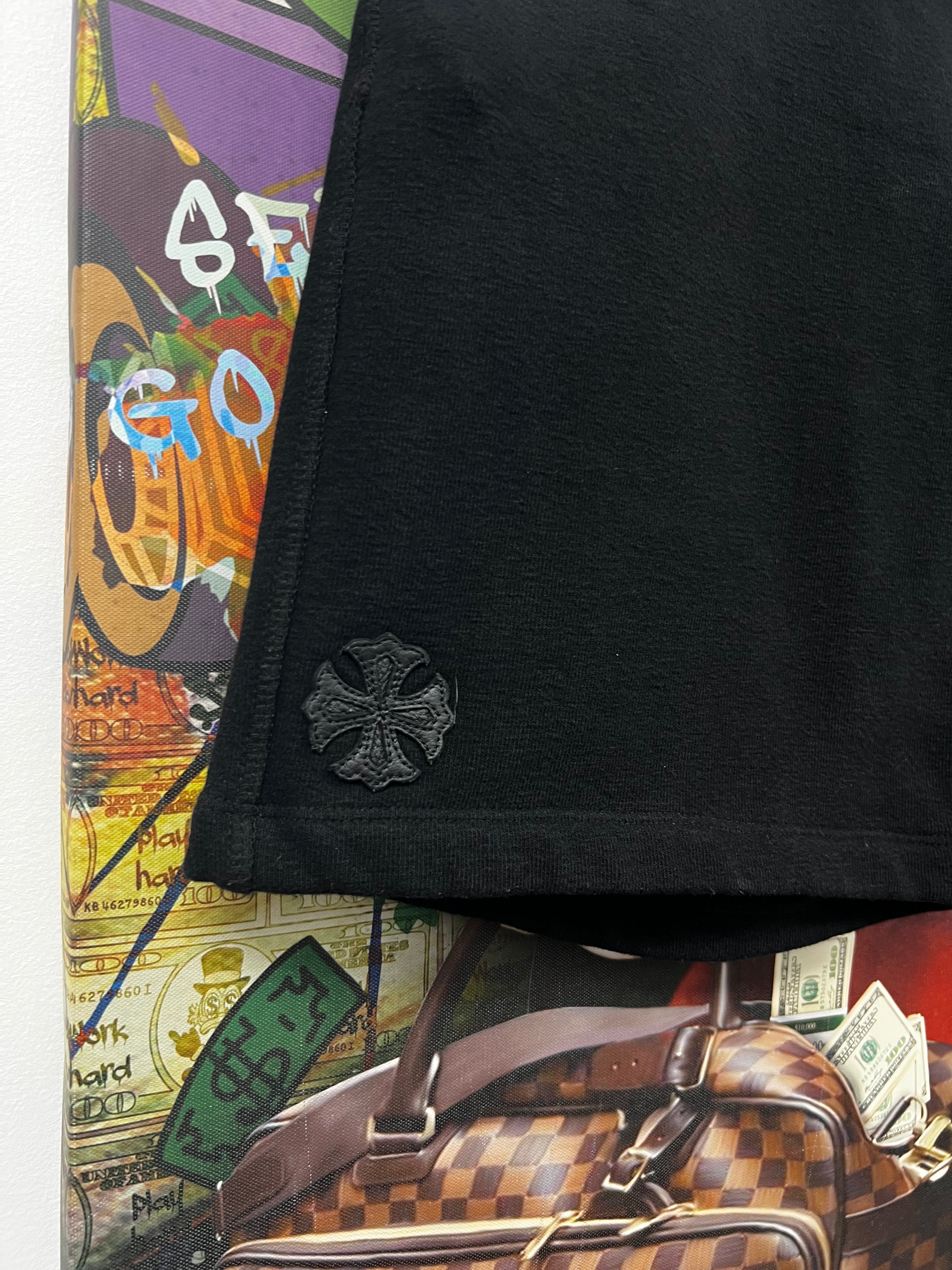 Chrome Hearts Black Y-Not Plus Patch Shorts Shorts