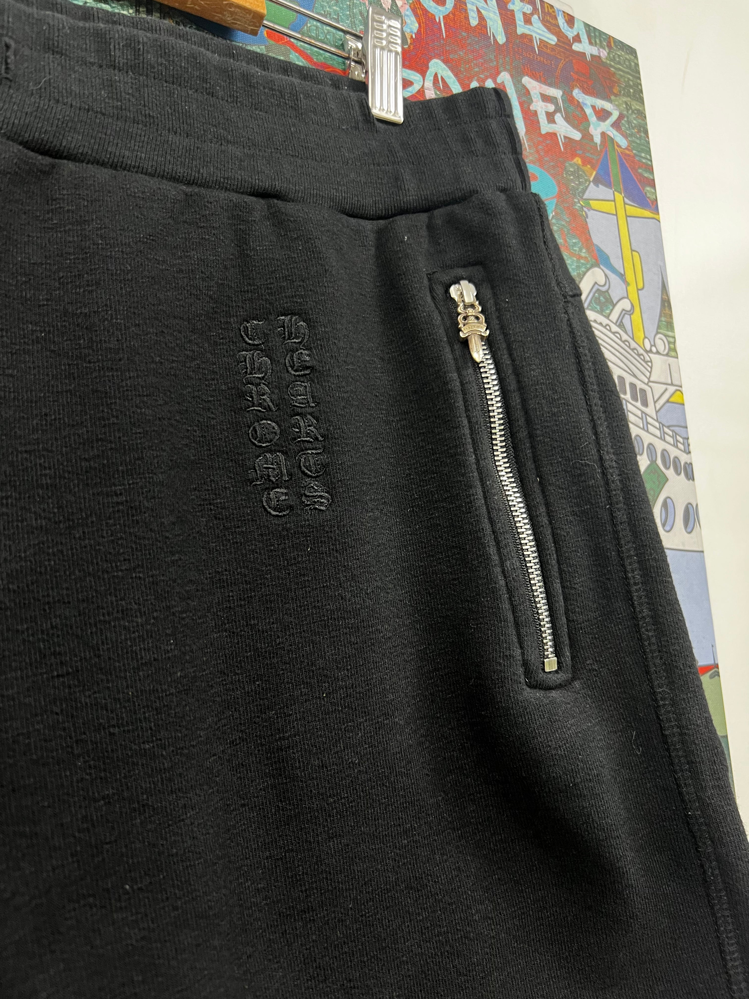 Chrome Hearts Black Y-Not Plus Patch Shorts Shorts