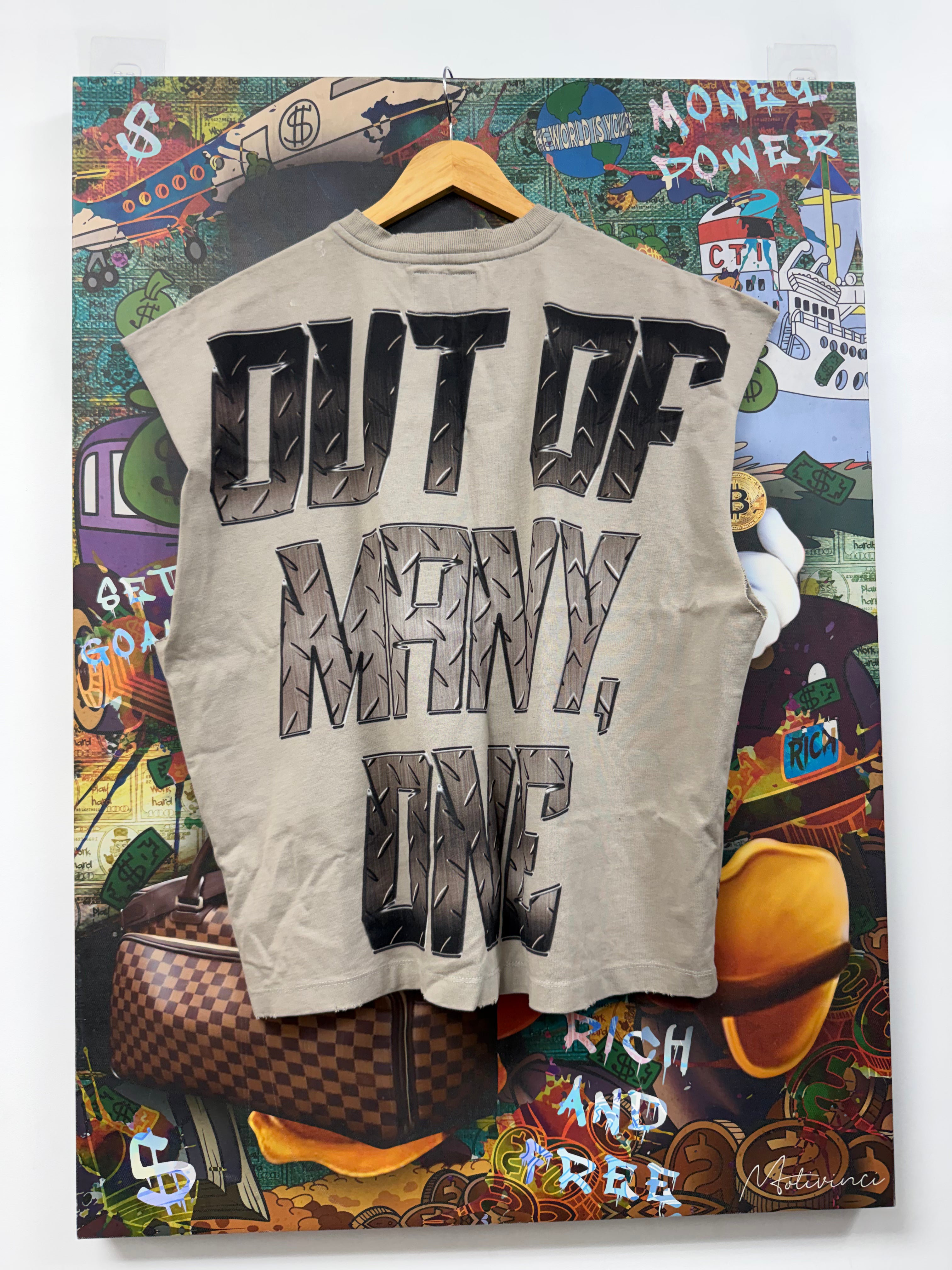 Godspeed Sleeveless Steel Sharpens Tee