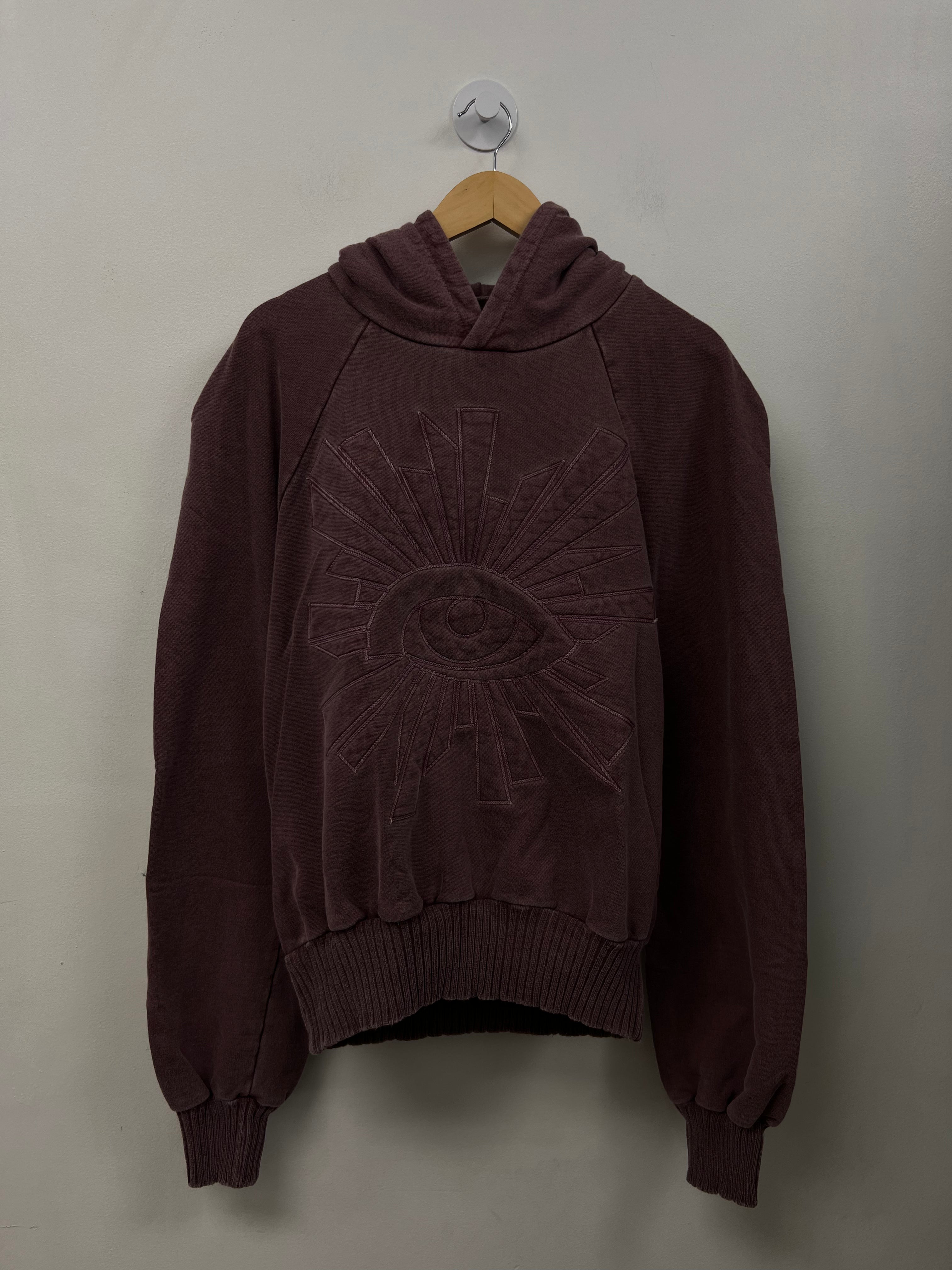 House of Errors Burgundy Eye Hoodie