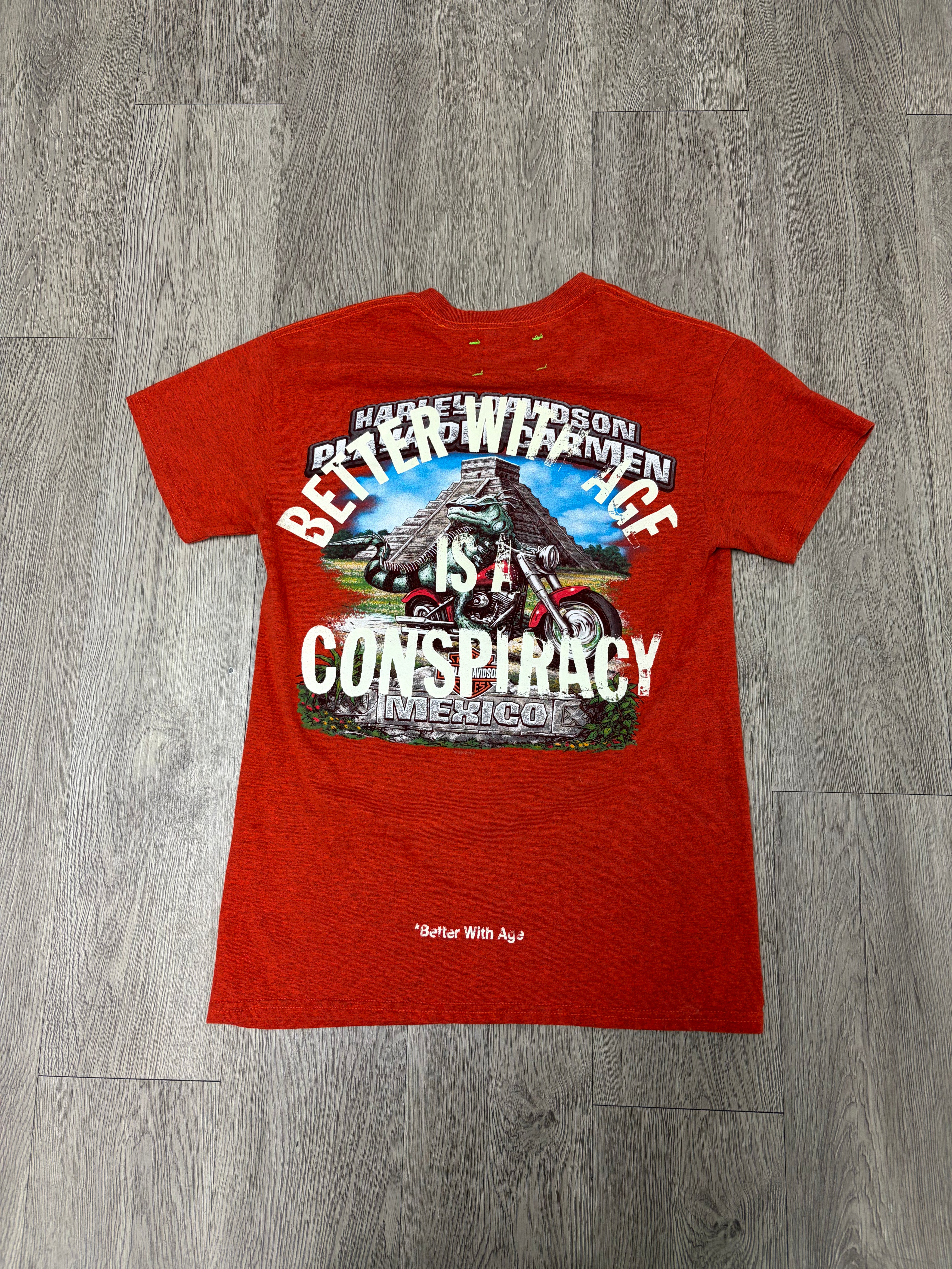 Better With Age Orange Protest Tee