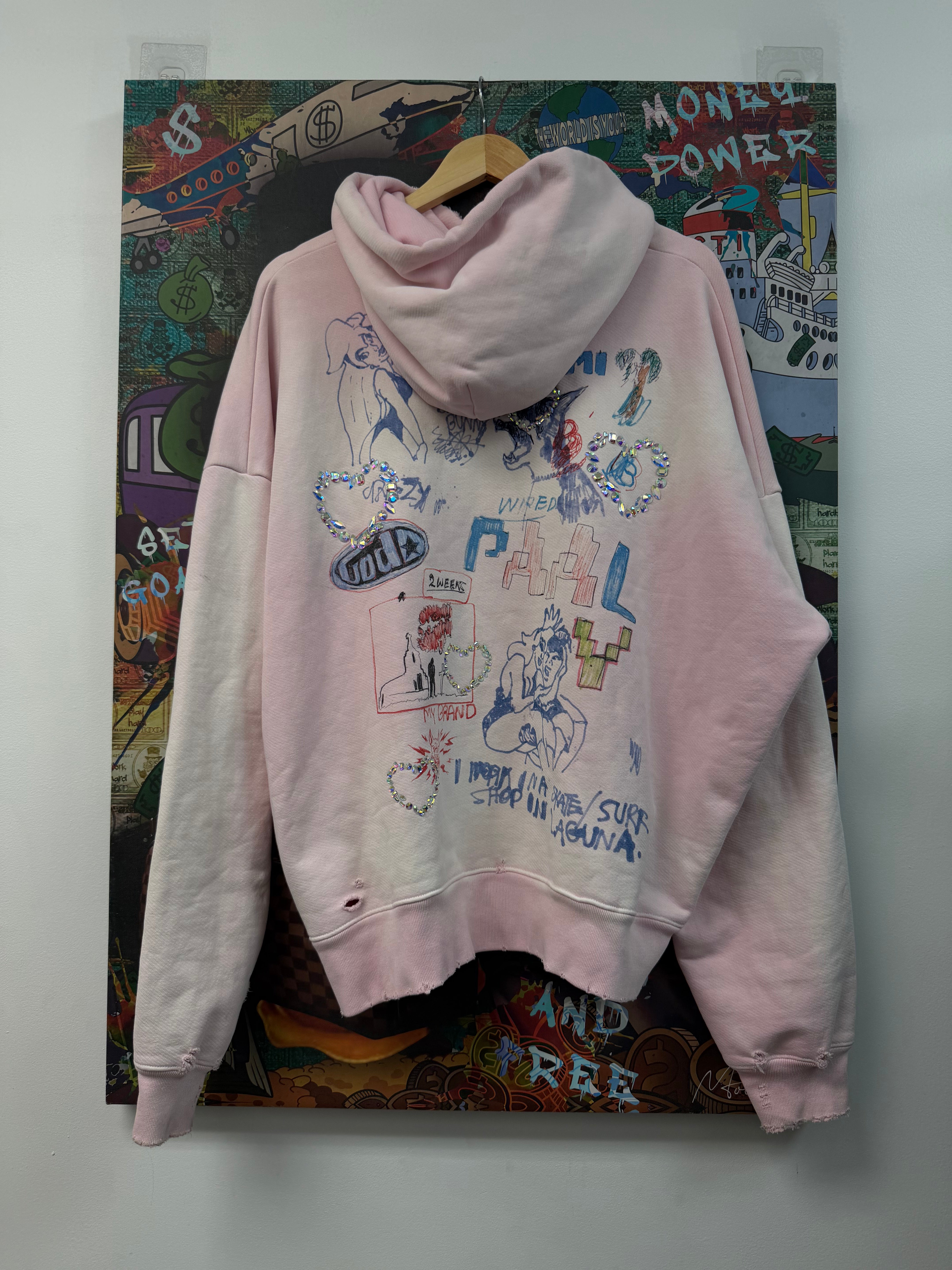 Paly Pink Pasolini 120 Days Hoodie