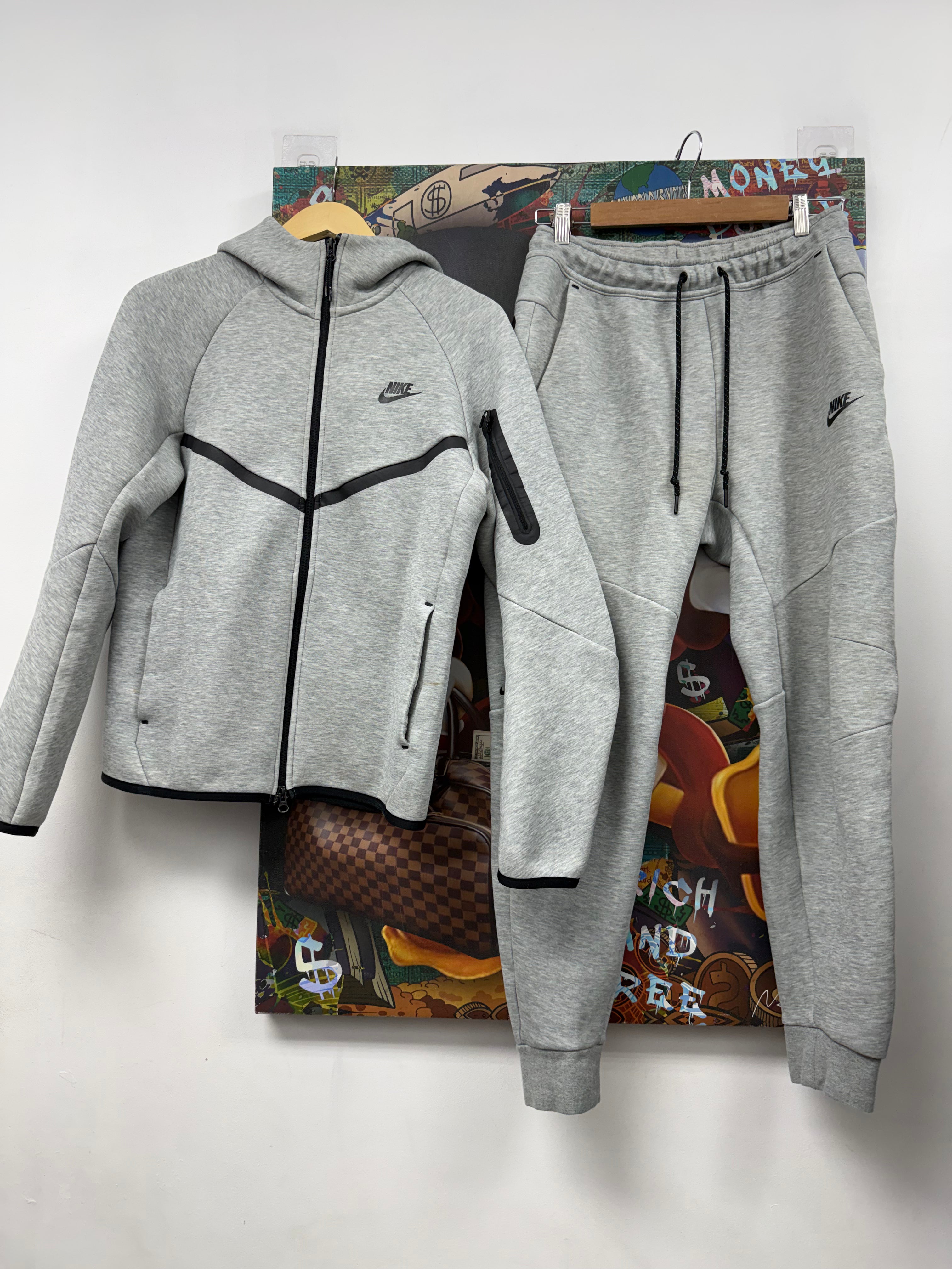 Nike Grey Tech Sweatsuit