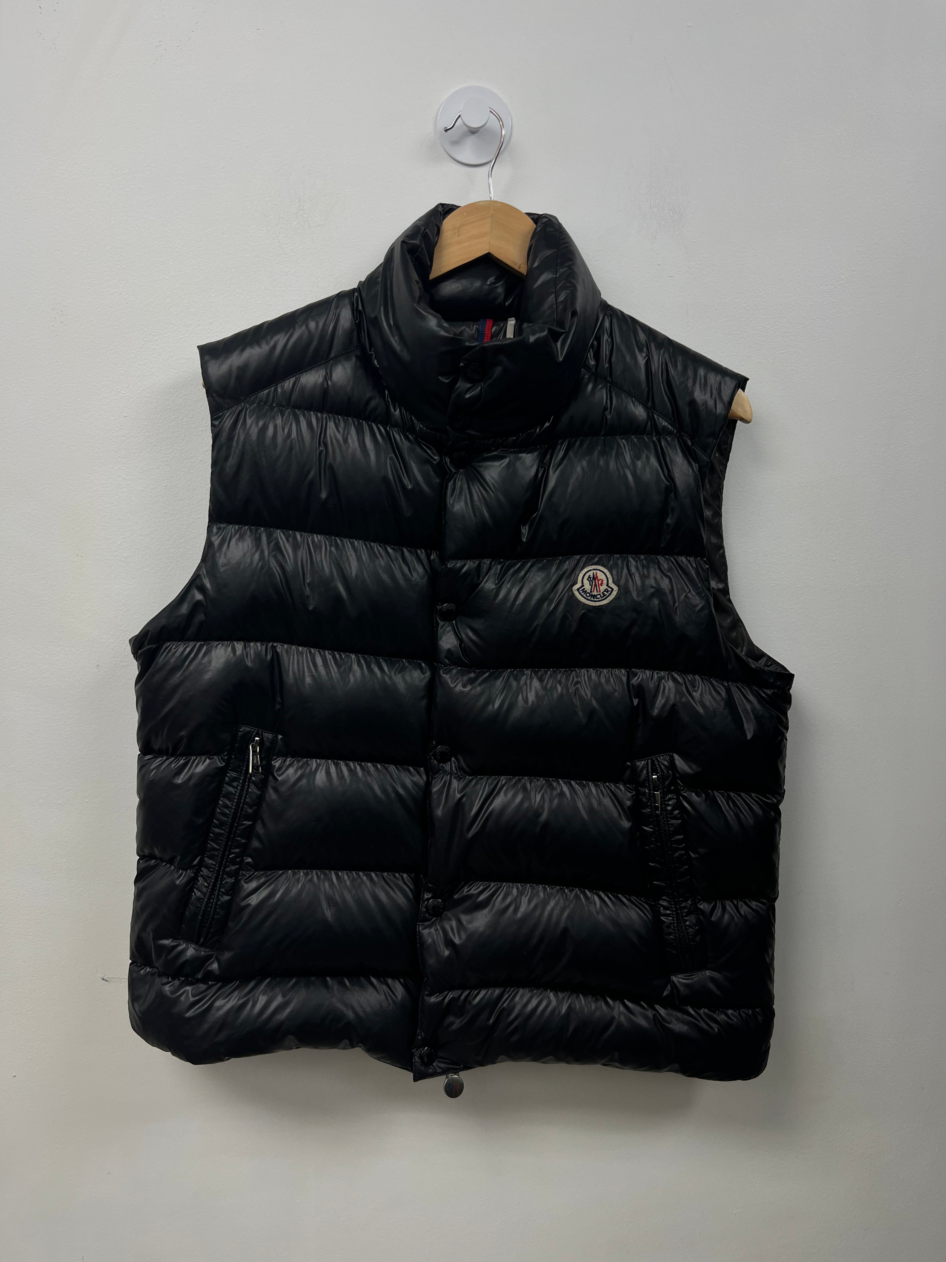 Moncler Black Tibb Puffer Vest