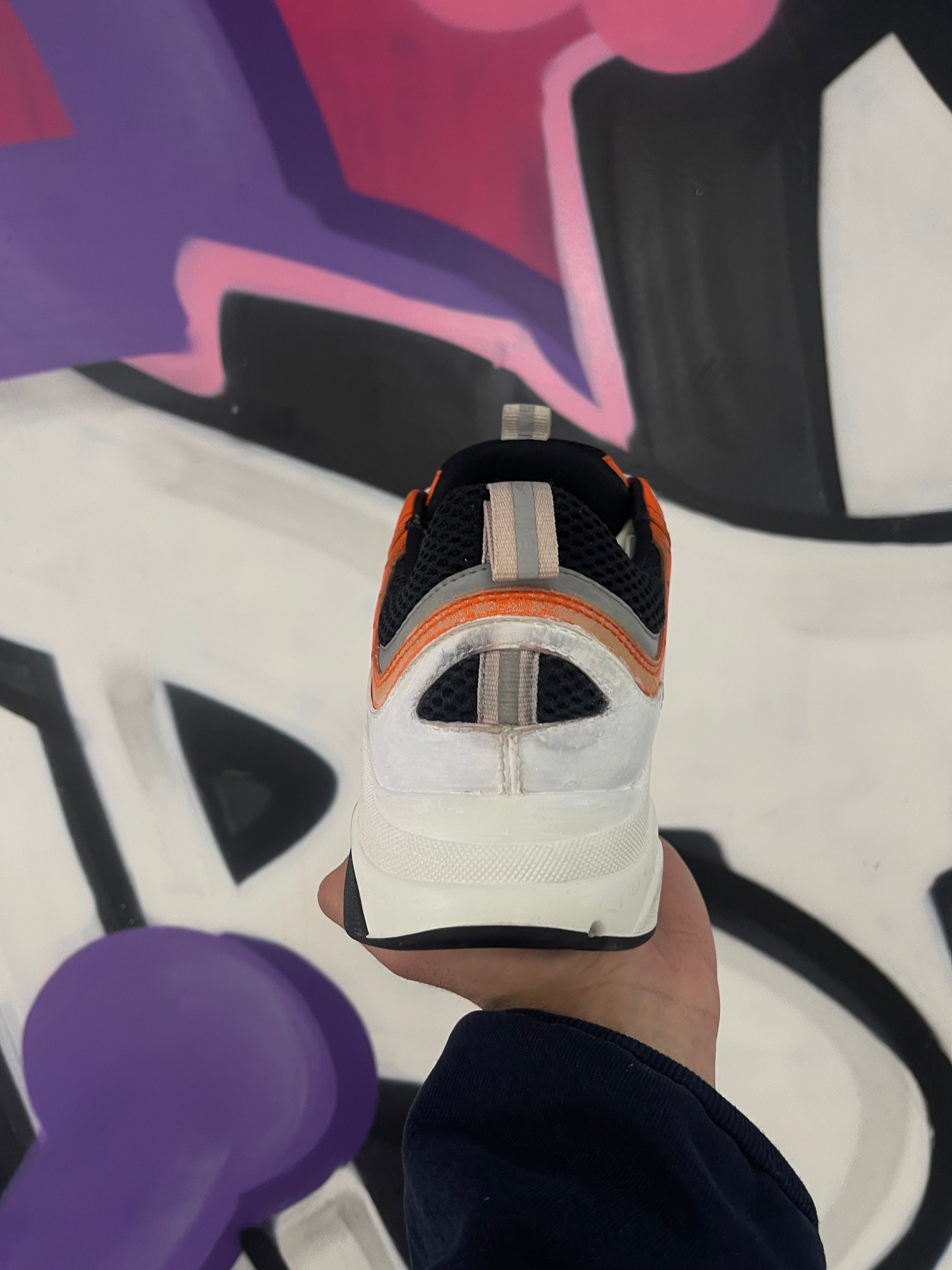 Dior Orange B22 Sneakers