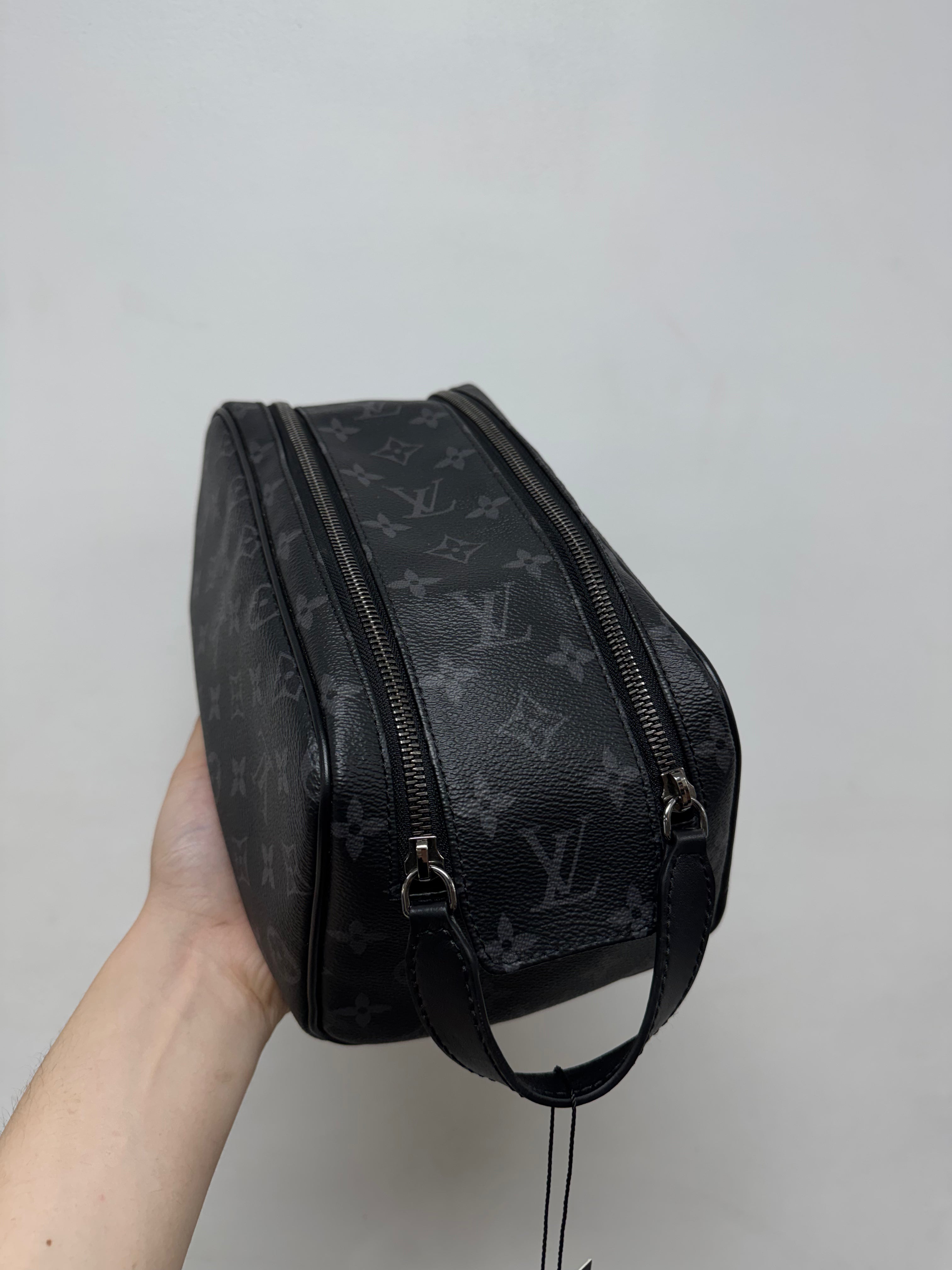 Louis Vuitton Black Monogram Toiletry Bag