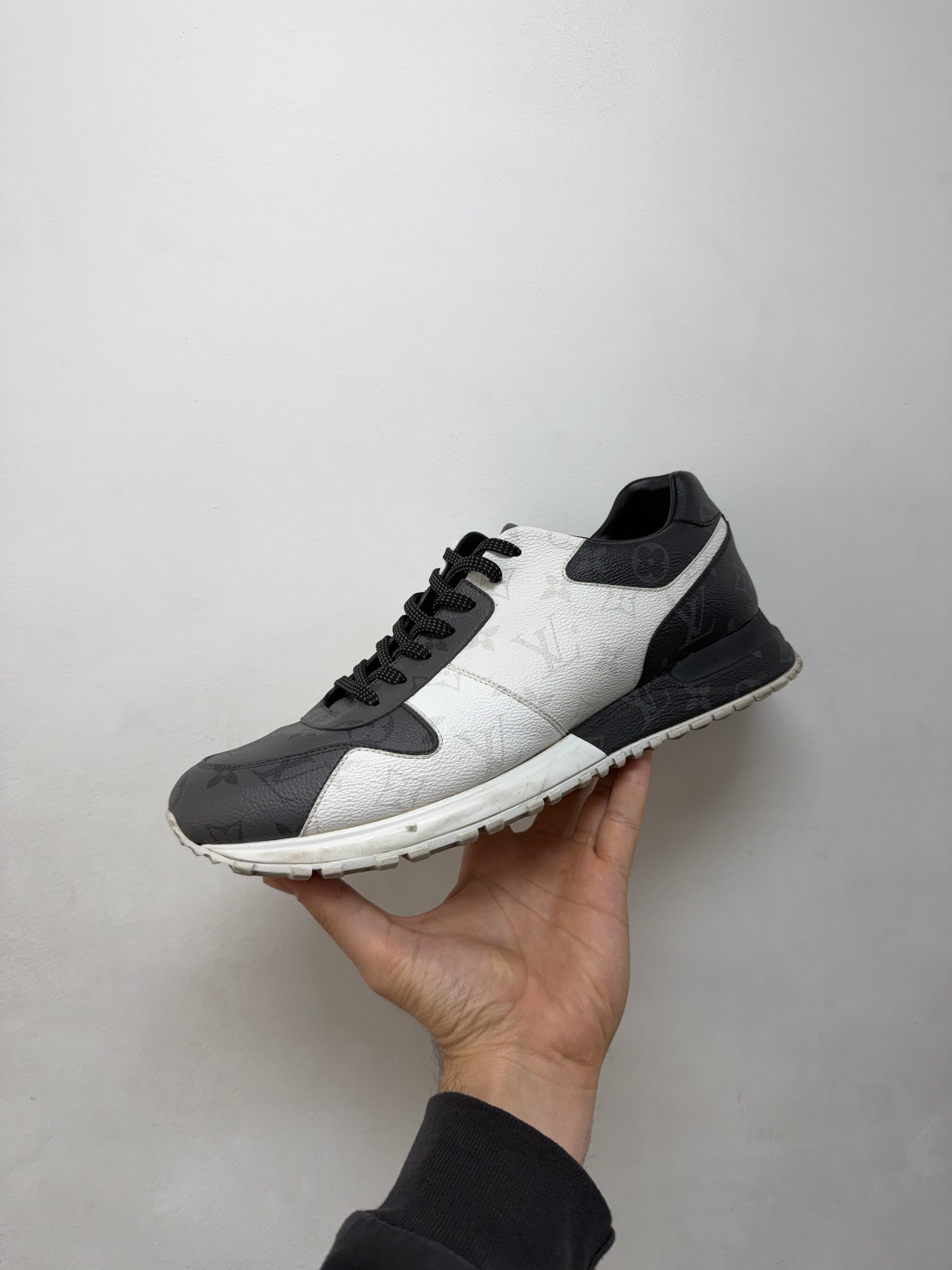 Louis Vuitton Black White Runaway Sneakers