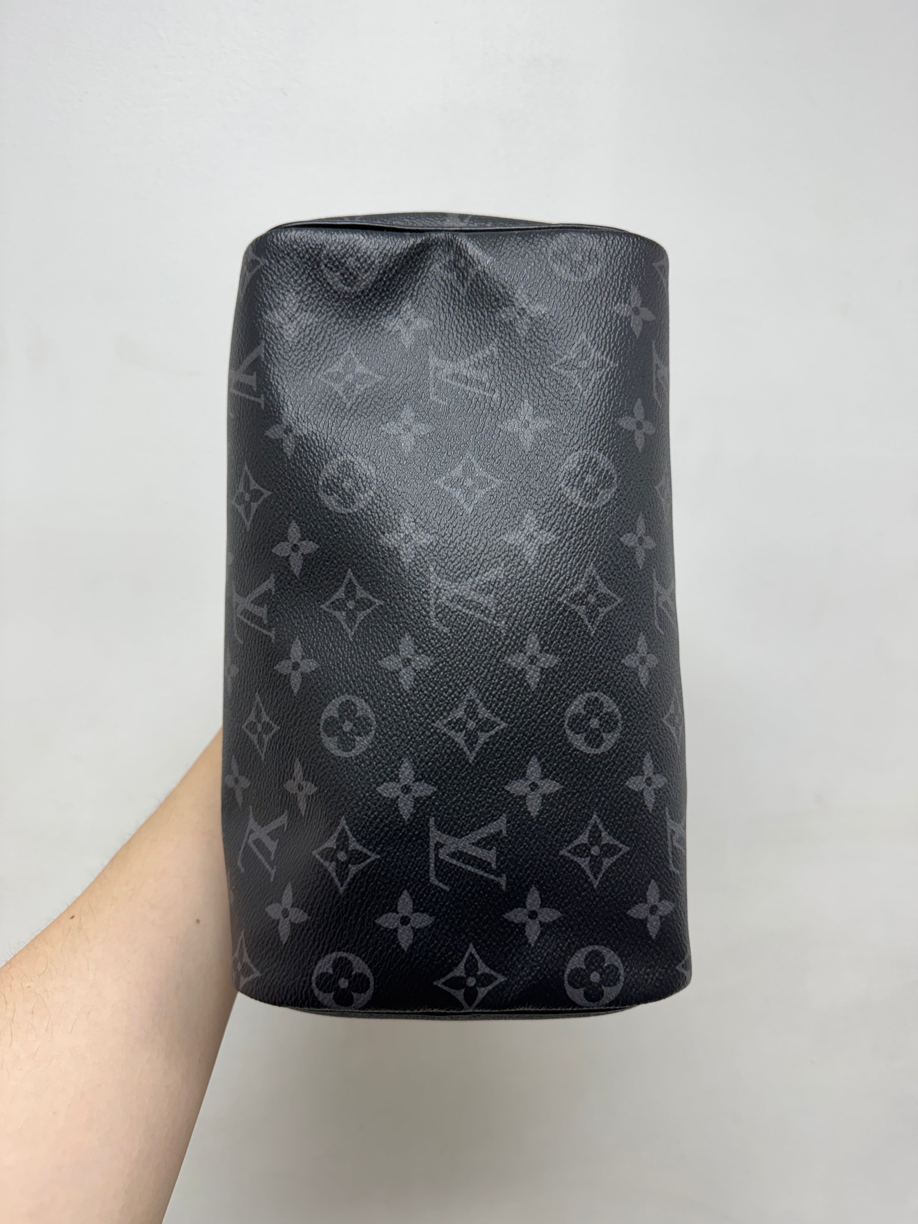 Louis Vuitton Black Monogram Toiletry Bag