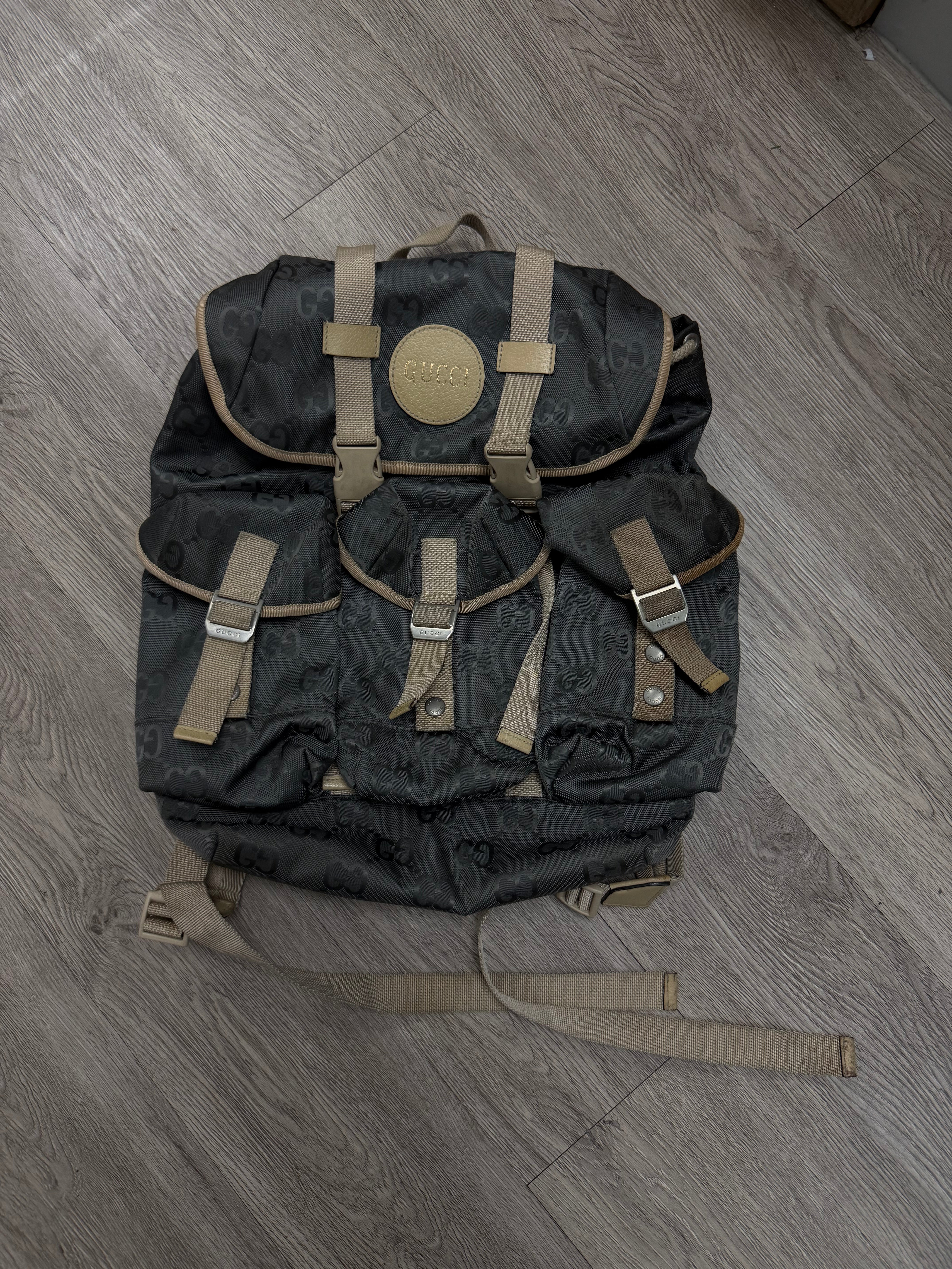 Gucci Off The Grid Dark Grey Backpack