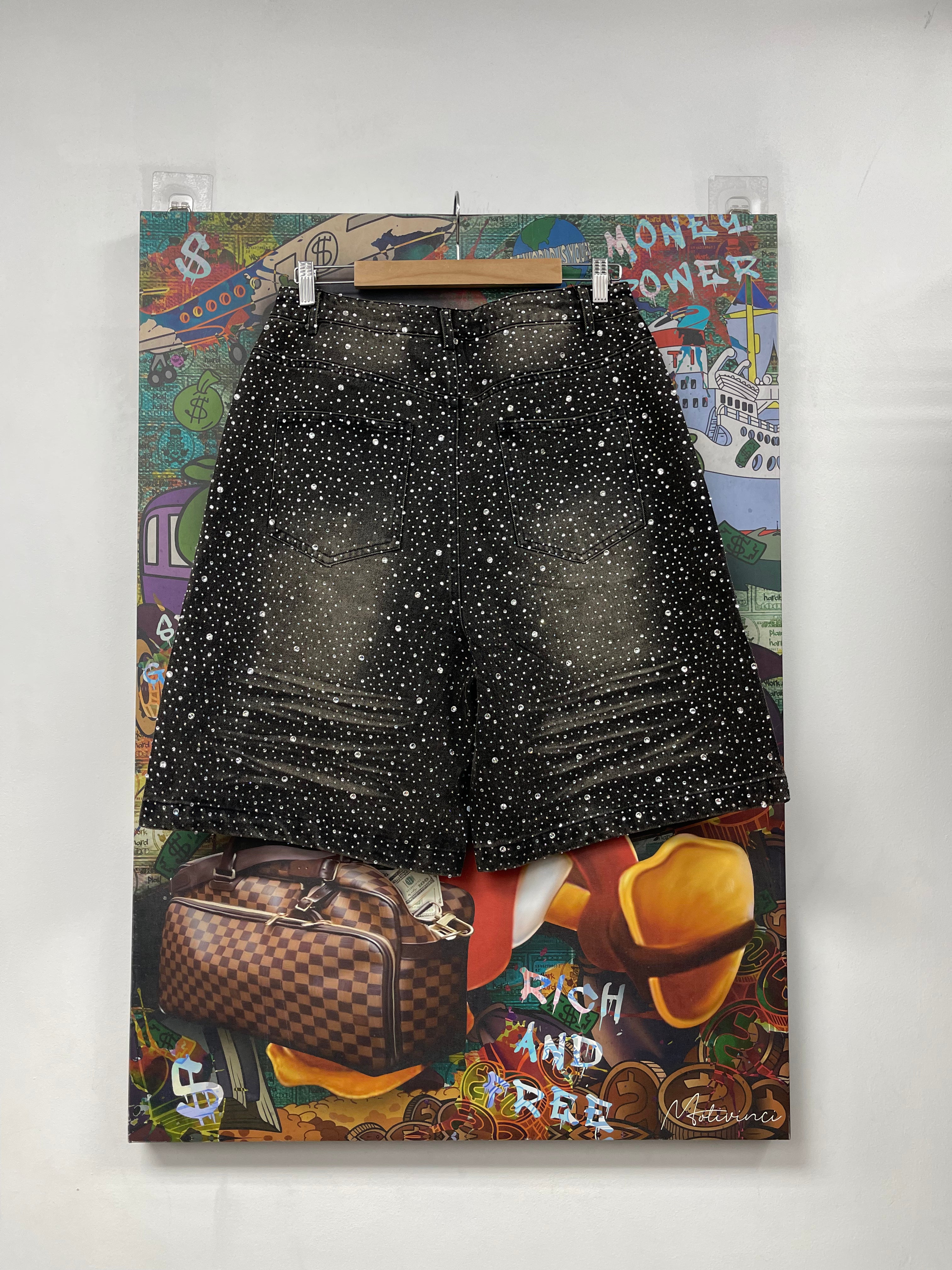 Vale Black Rainstorm Shorts