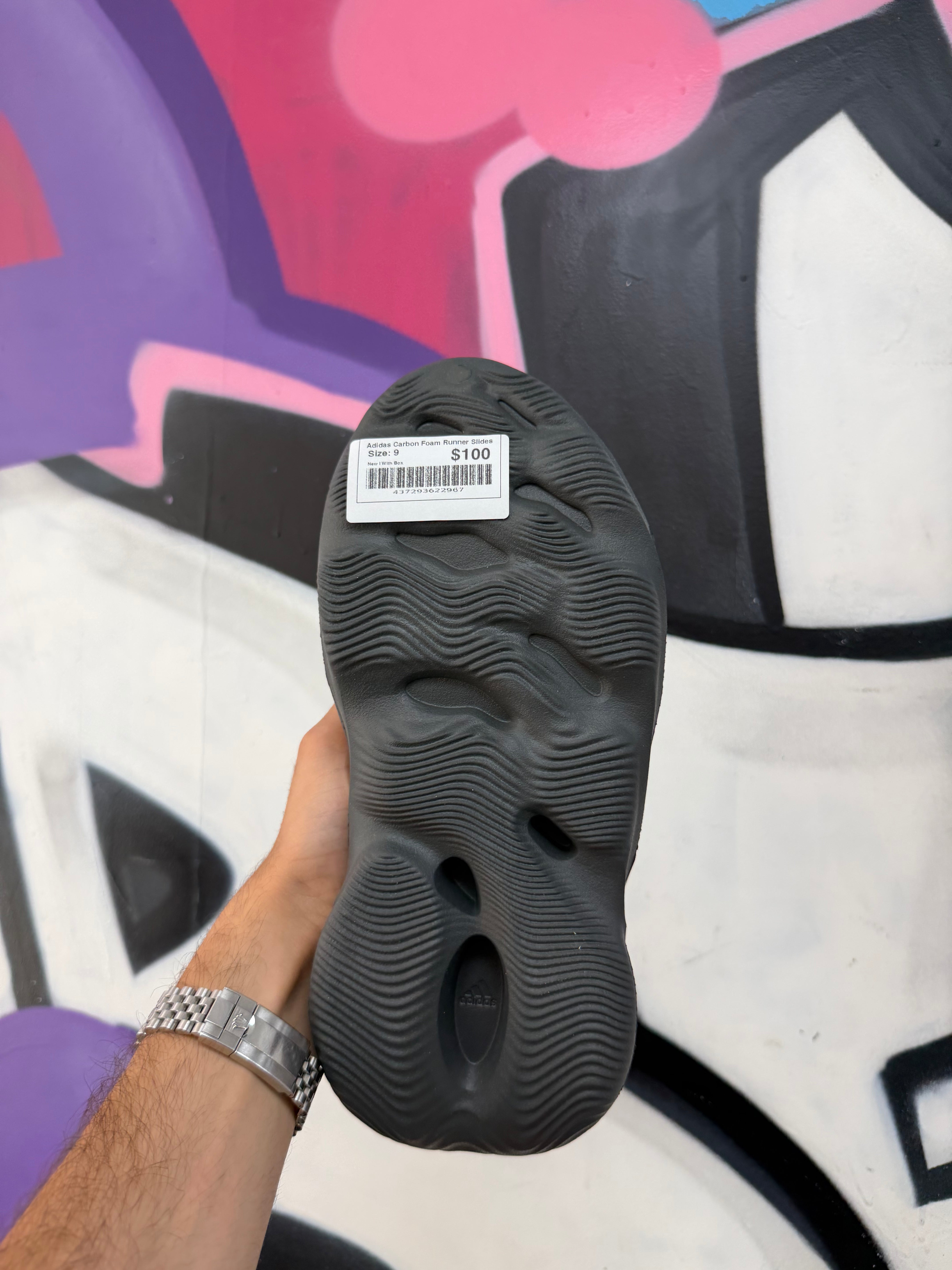 Adidas Carbon Foam Runner Slides