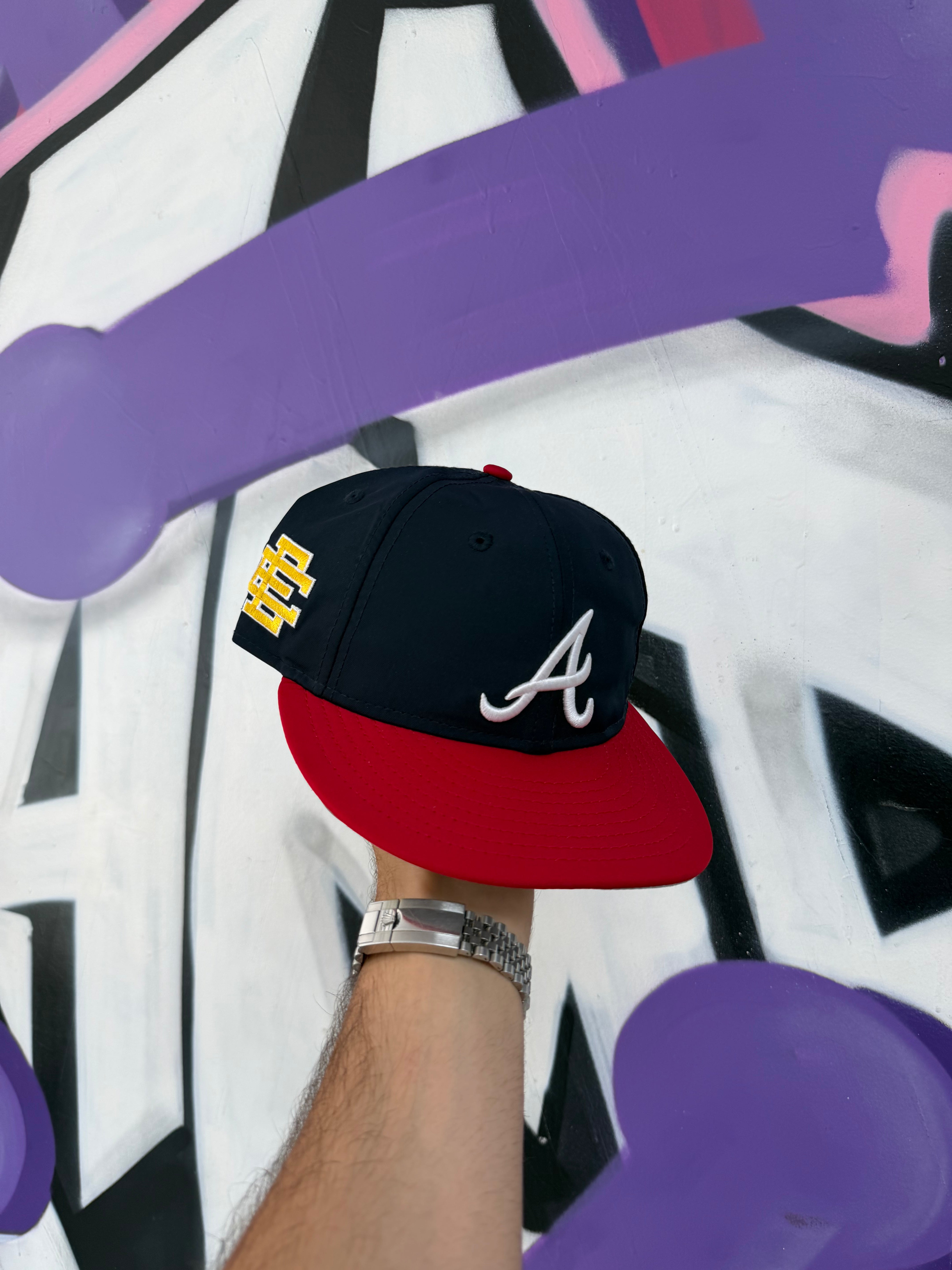 Eric Emanuel Atlanta Braves Hat