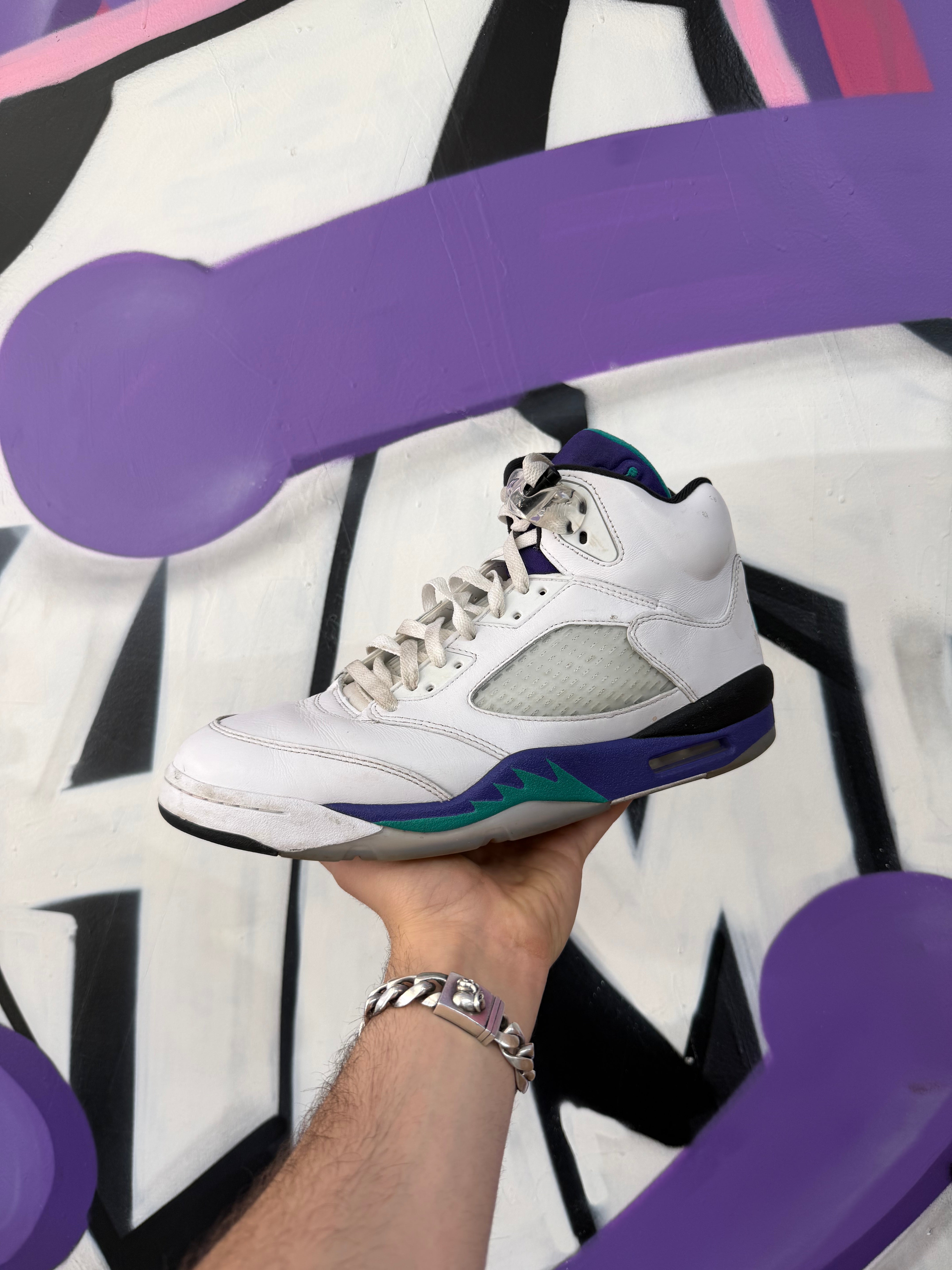 Jordan 5 Grape Sneakers