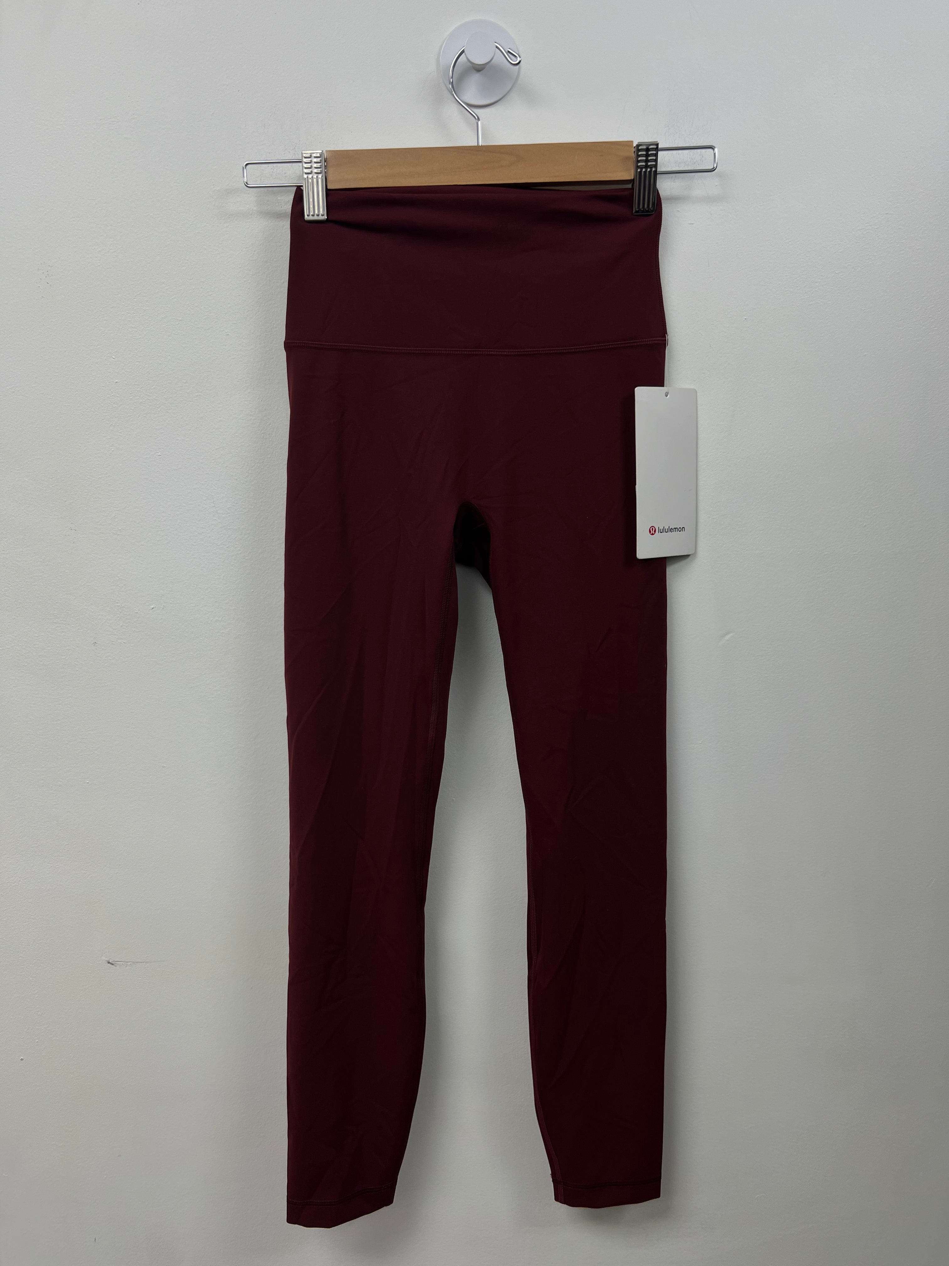 Lululemon Burgundy Align Leggings