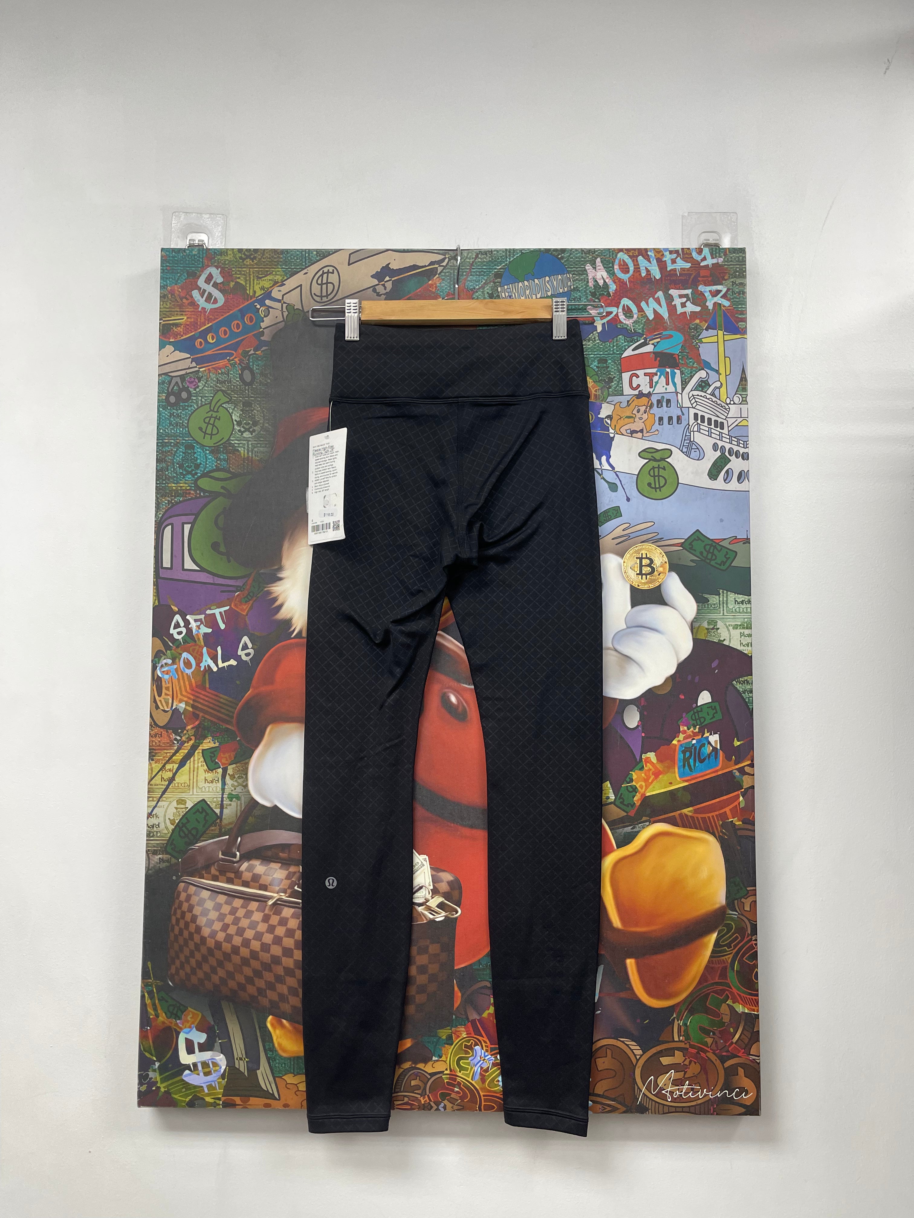 Lululemon Fleece High Rise Leggings