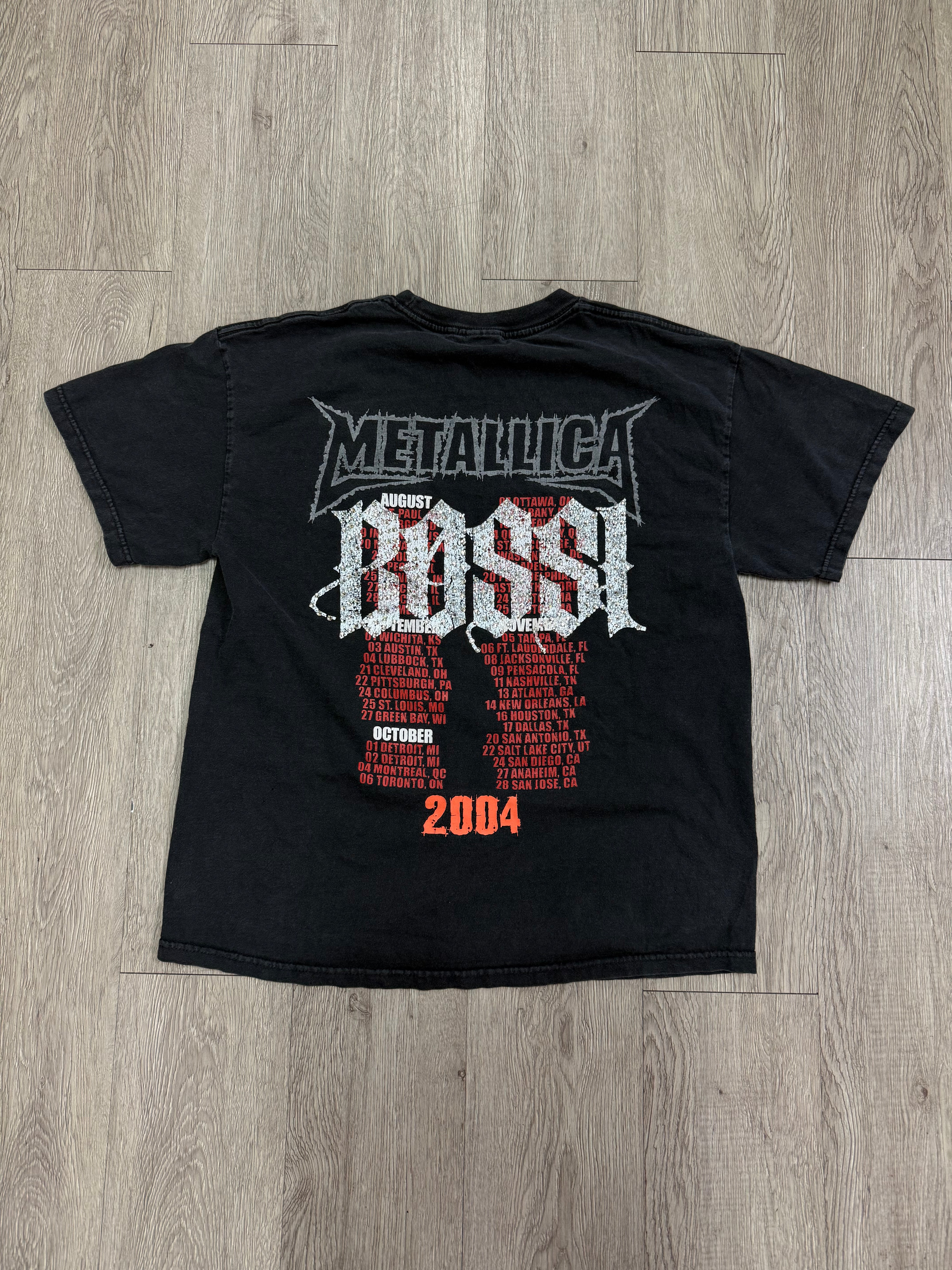 Bossi Metallica St Anger Rhinestone Tee