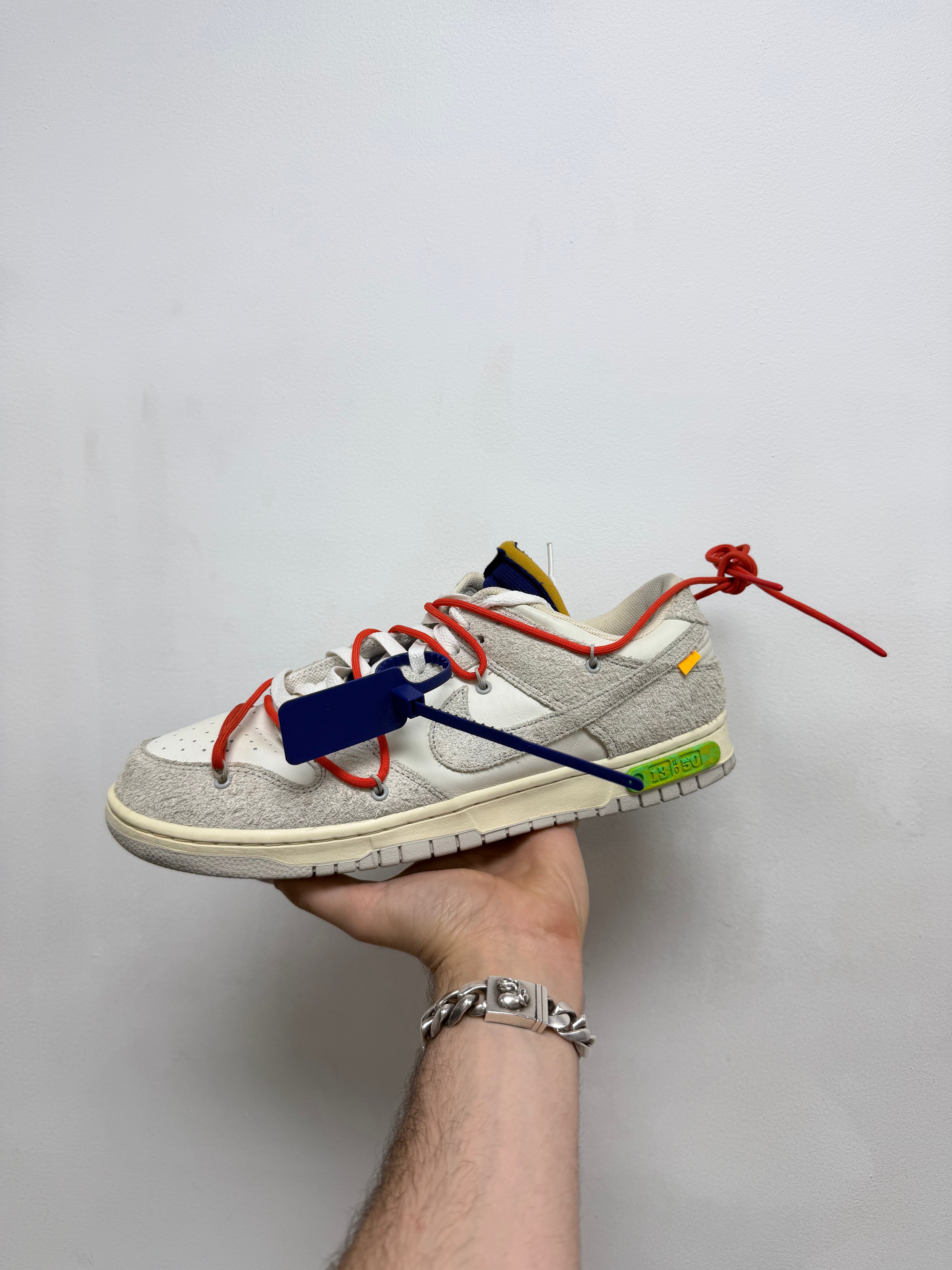 Nike Off White Dunk Low Lot 13 Sneakers