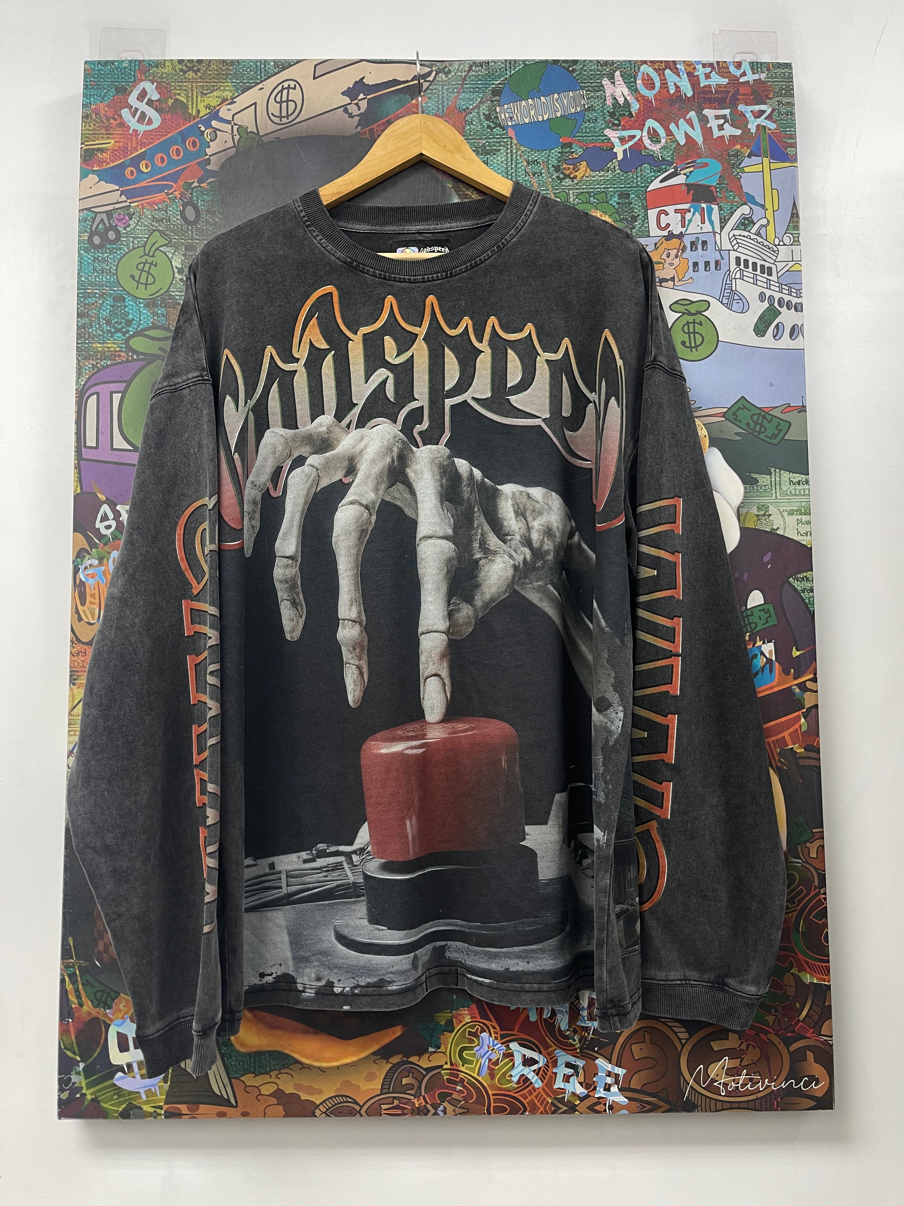 Godspeed Black Wash Detonator Long Sleeve