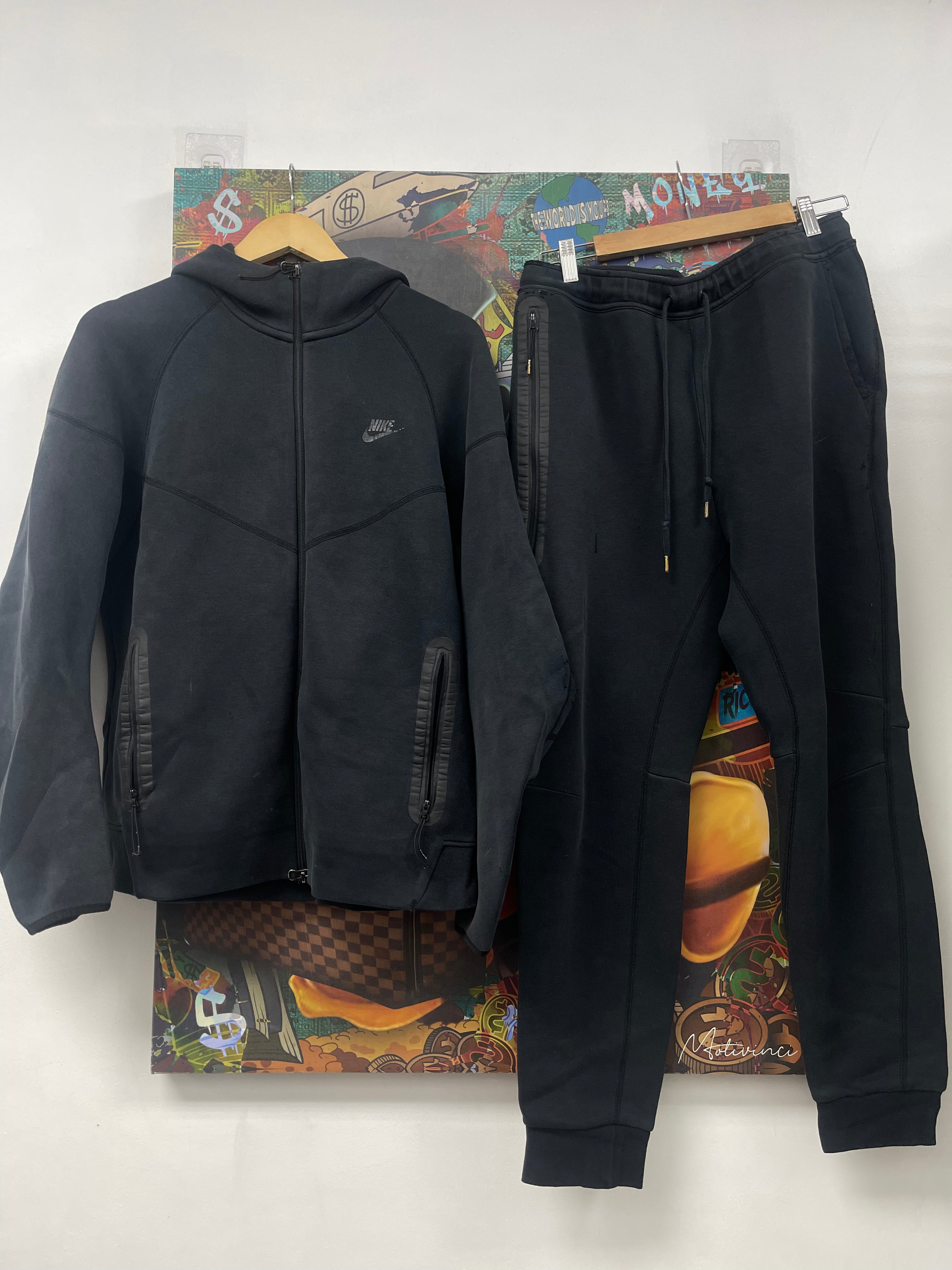 Nike Black Tech Sweatsuit