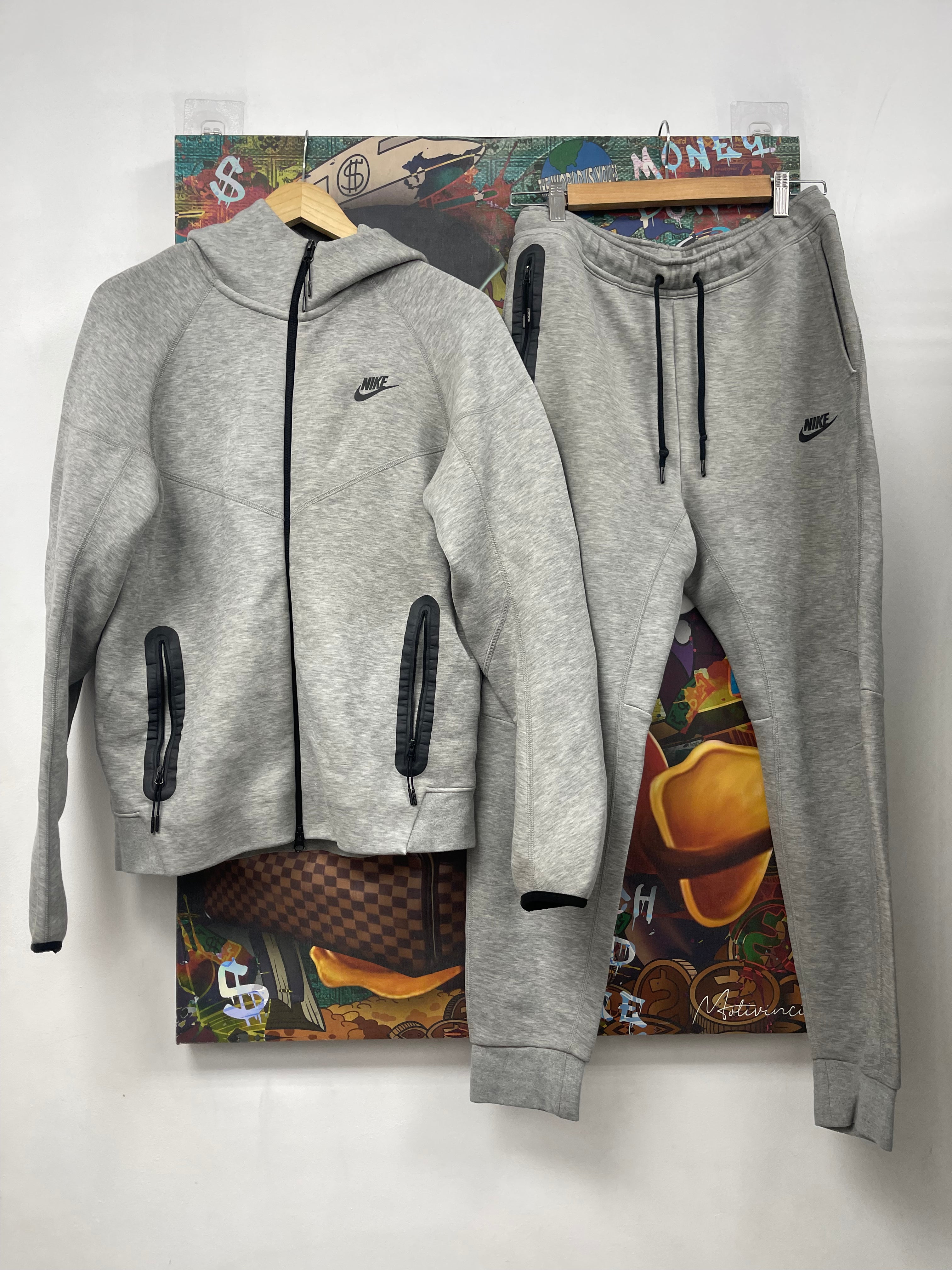 Nike Grey Tech Sweatsuit