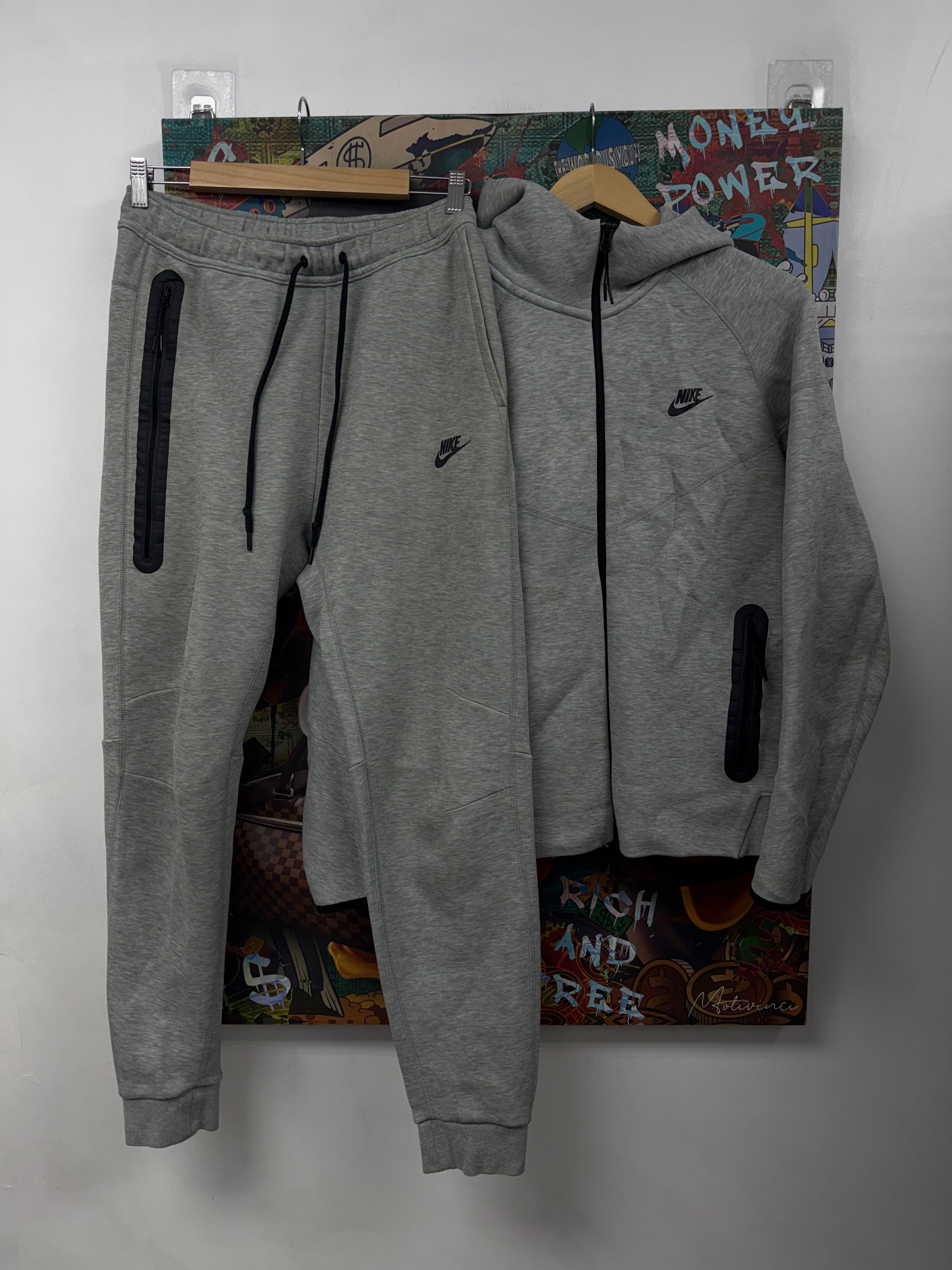 Nike Grey Tech Sweatsuit