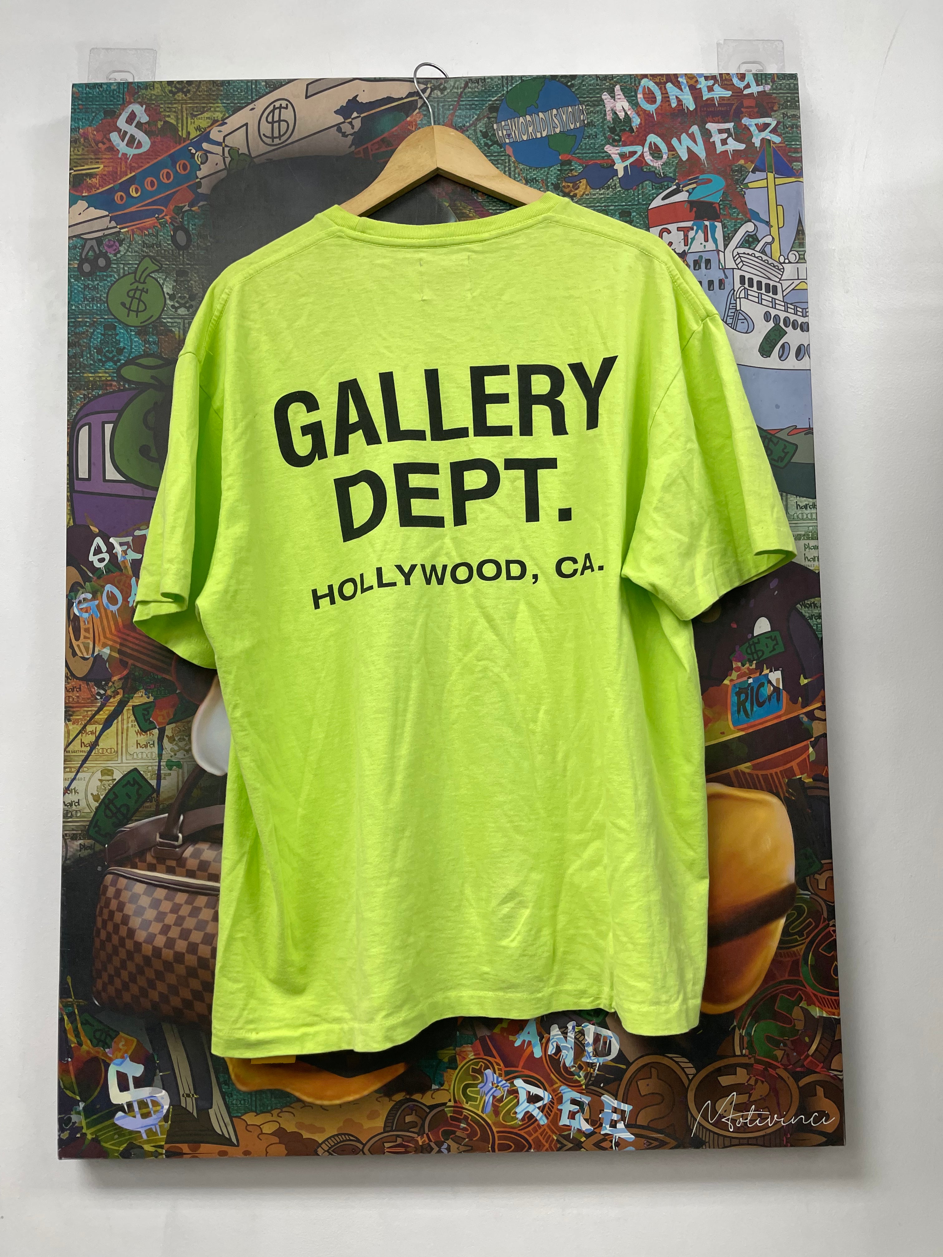 Gallery Dept Lime Souvenir Logo Tee