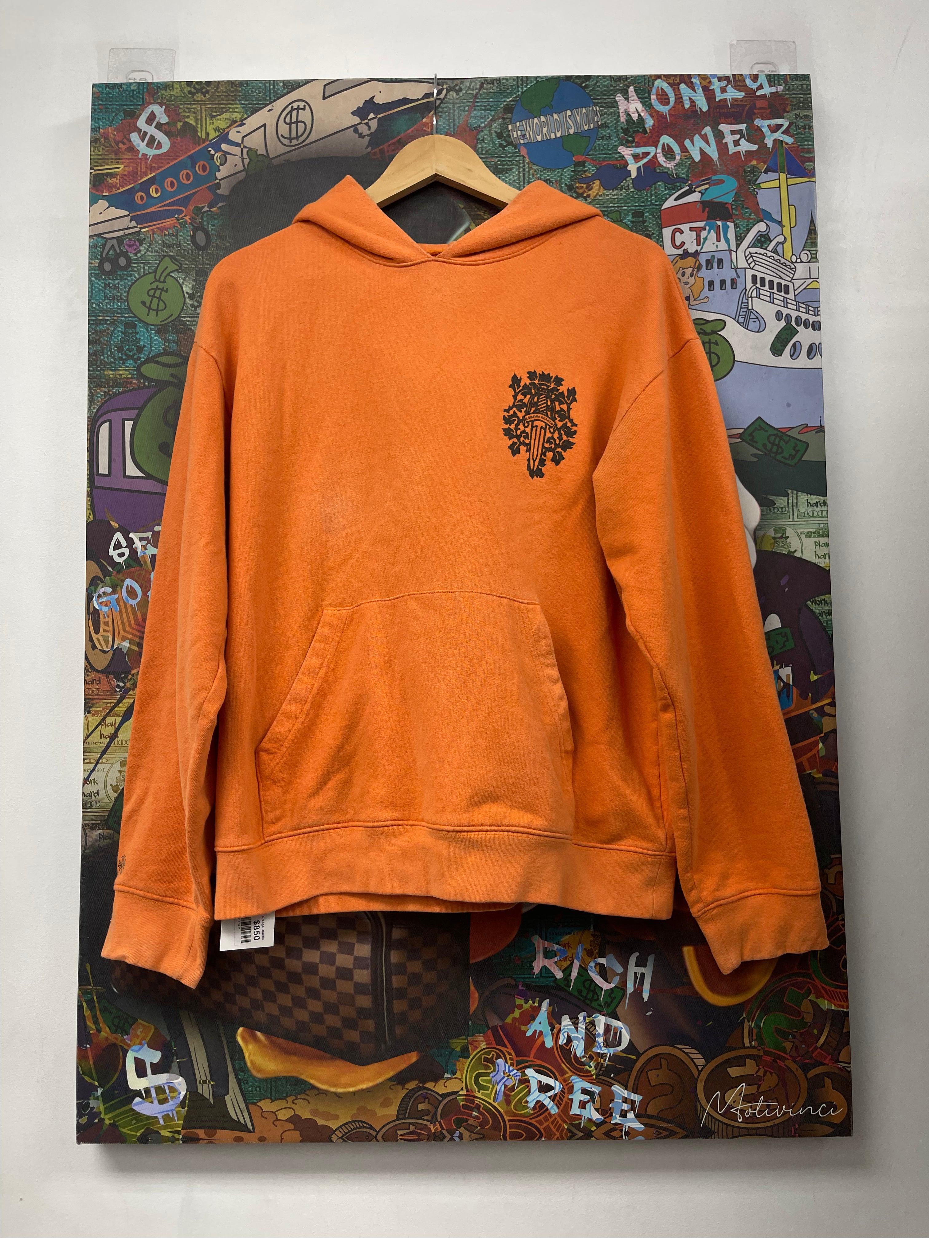 Chrome Hearts Sunny D Orange Hoodie