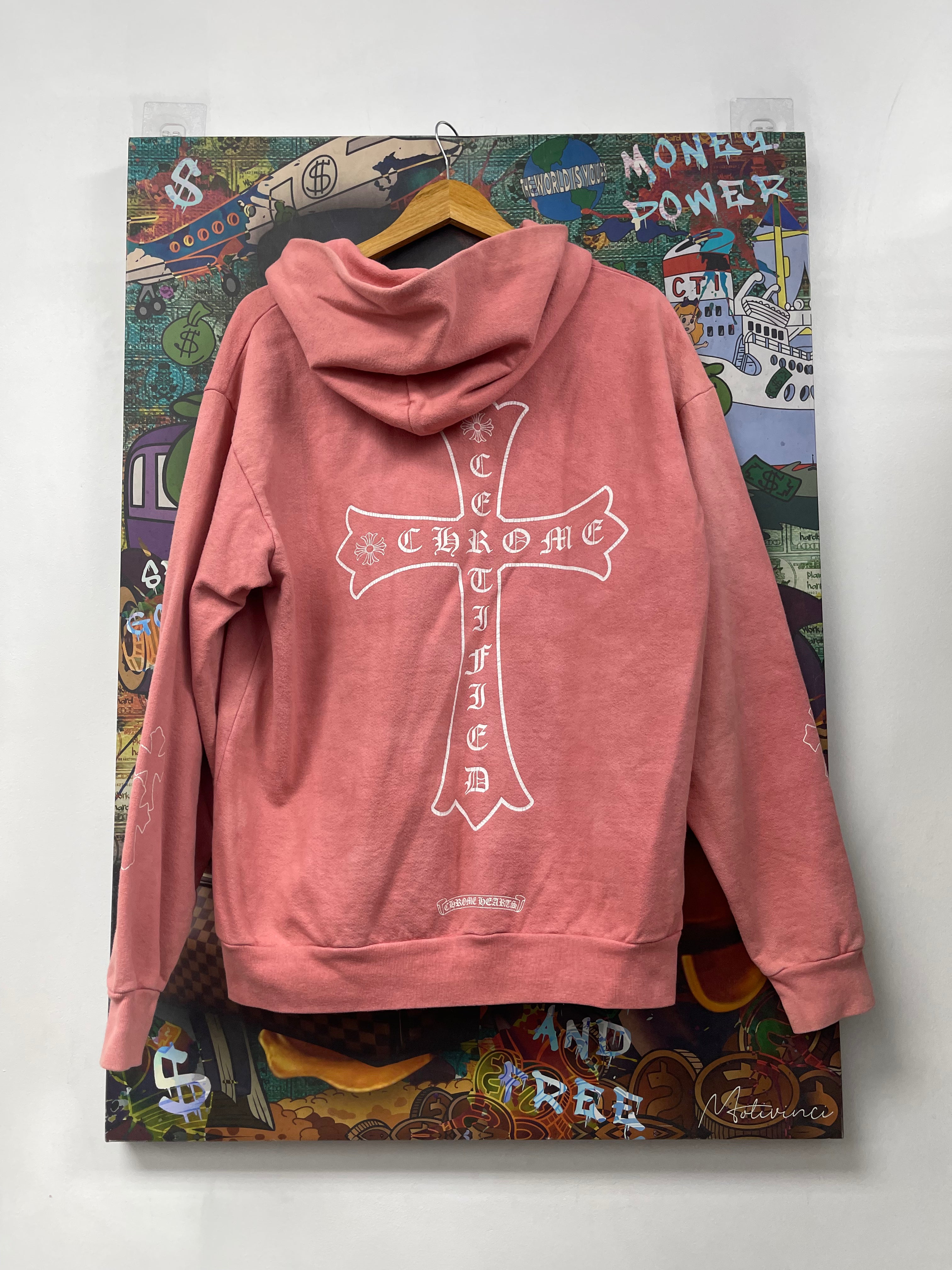Chrome Hearts Drake Certified Lover Boy Hoodie Red Hoodie