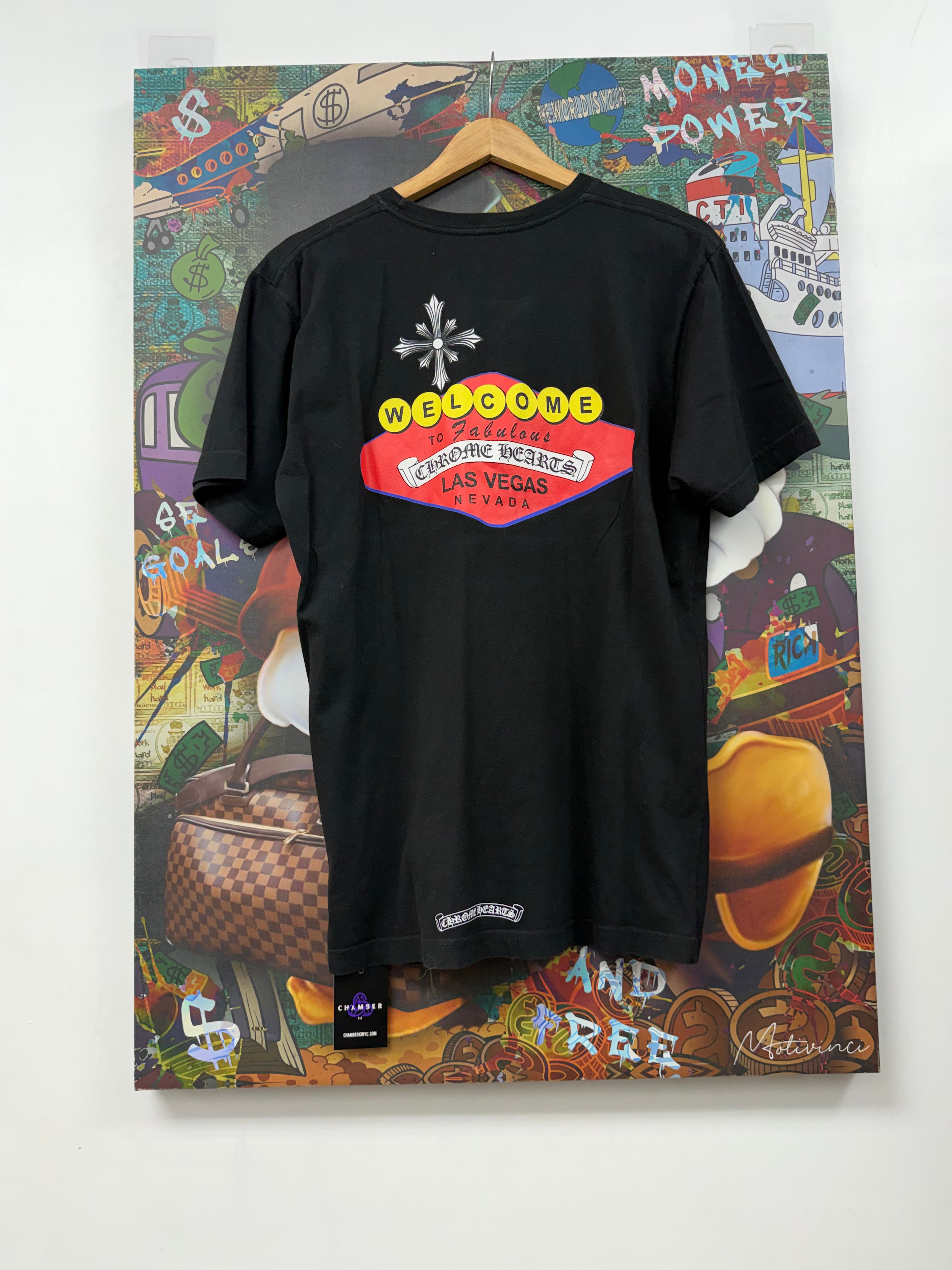 Chrome Hearts Welcome To Las Vegas (Repaired) Tee