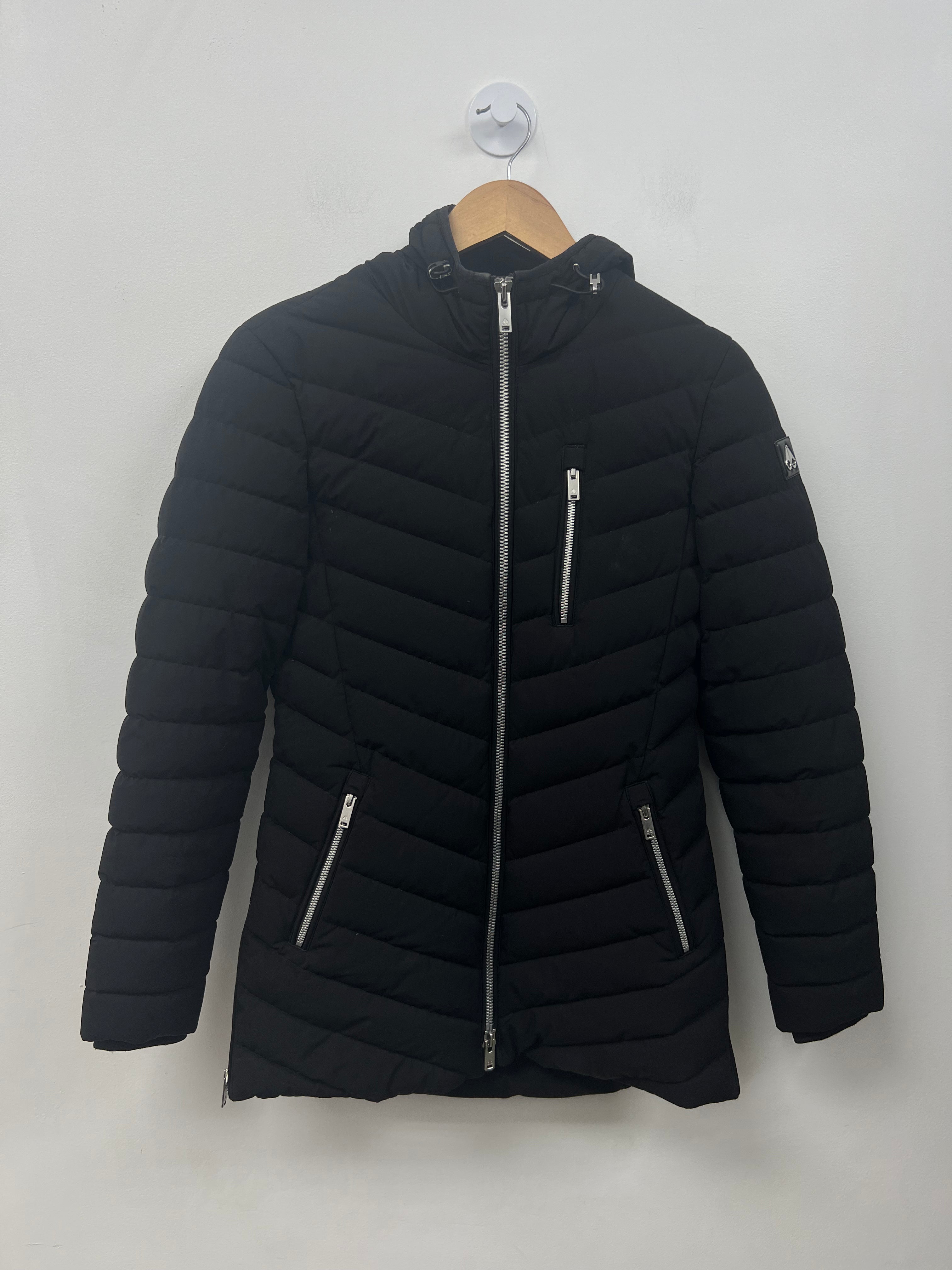 Moose Knuckles Black Roselawn 5 Women's Puffer Jacket