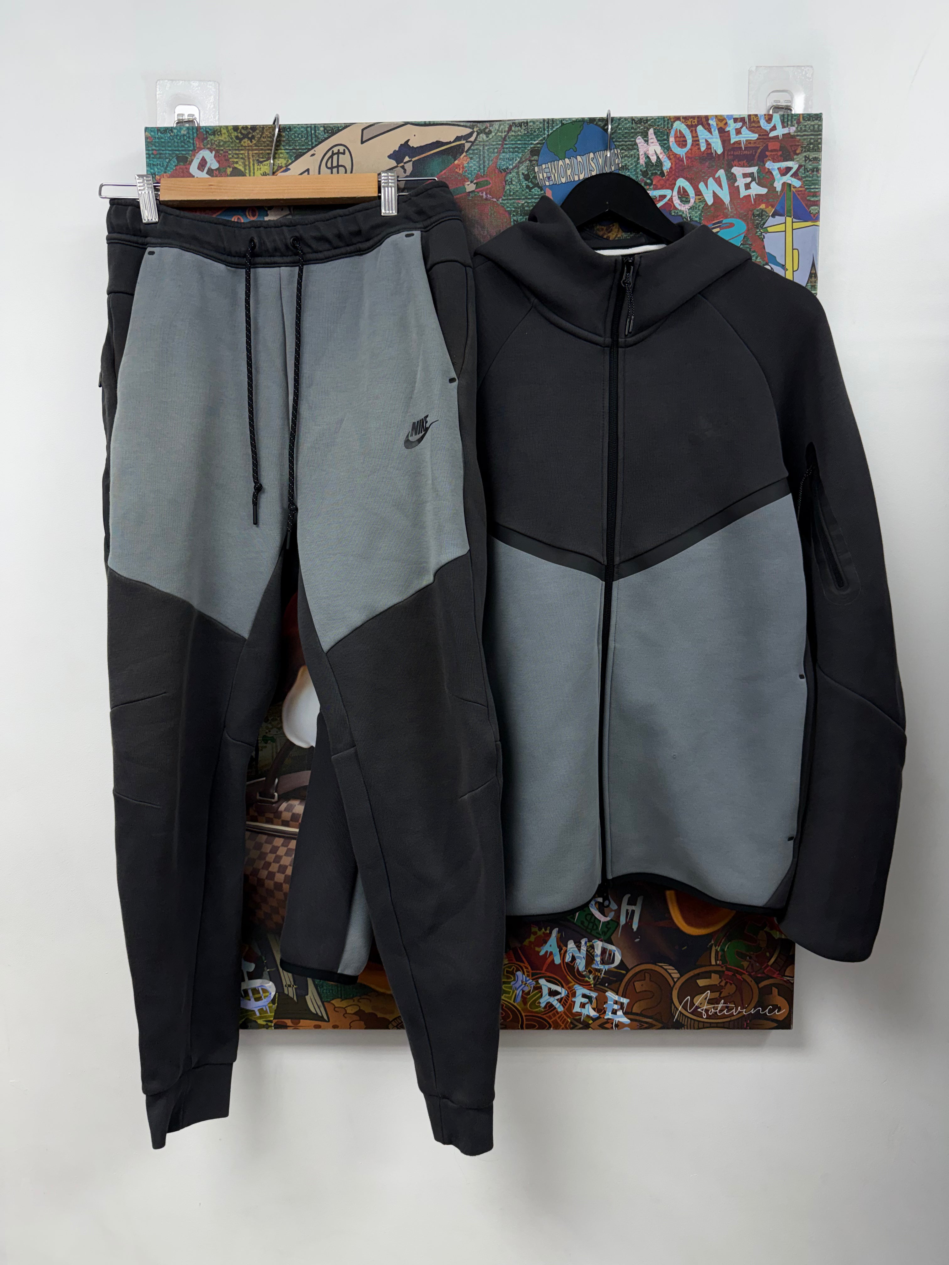 Nike Charcoal Grey Tech Sweatsuit