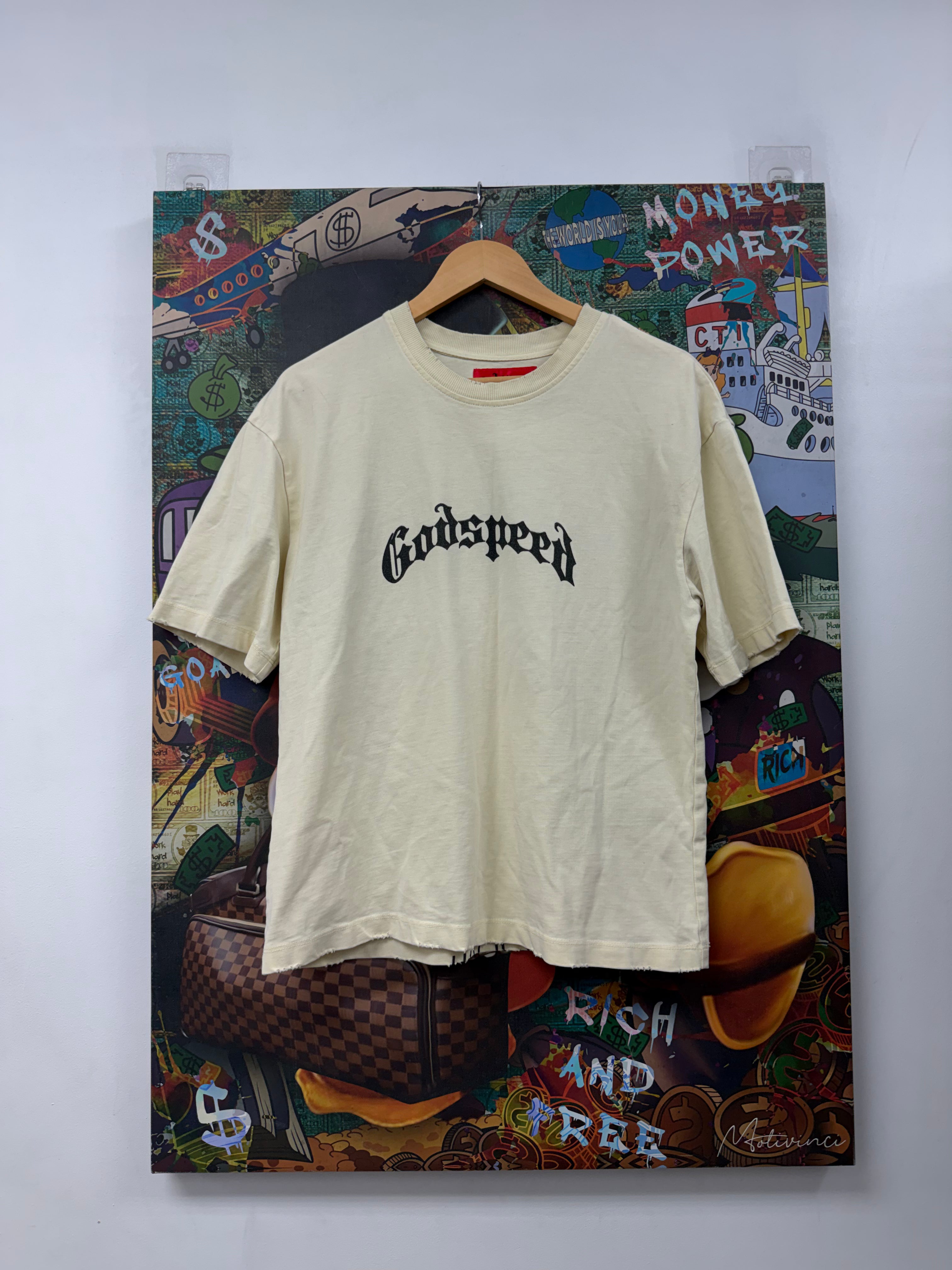 Godspeed Cream Skull Tee