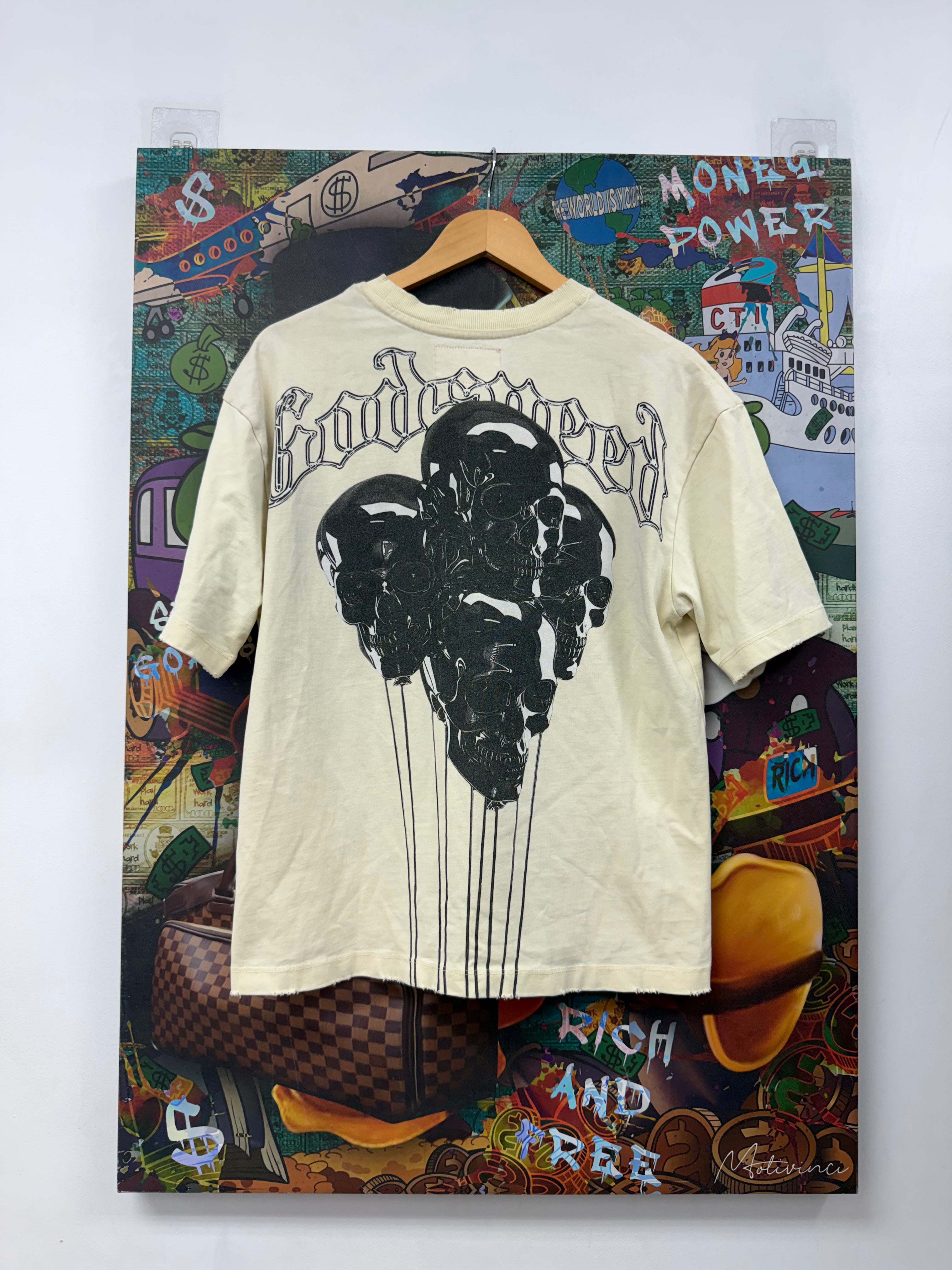 Godspeed Cream Skull Tee