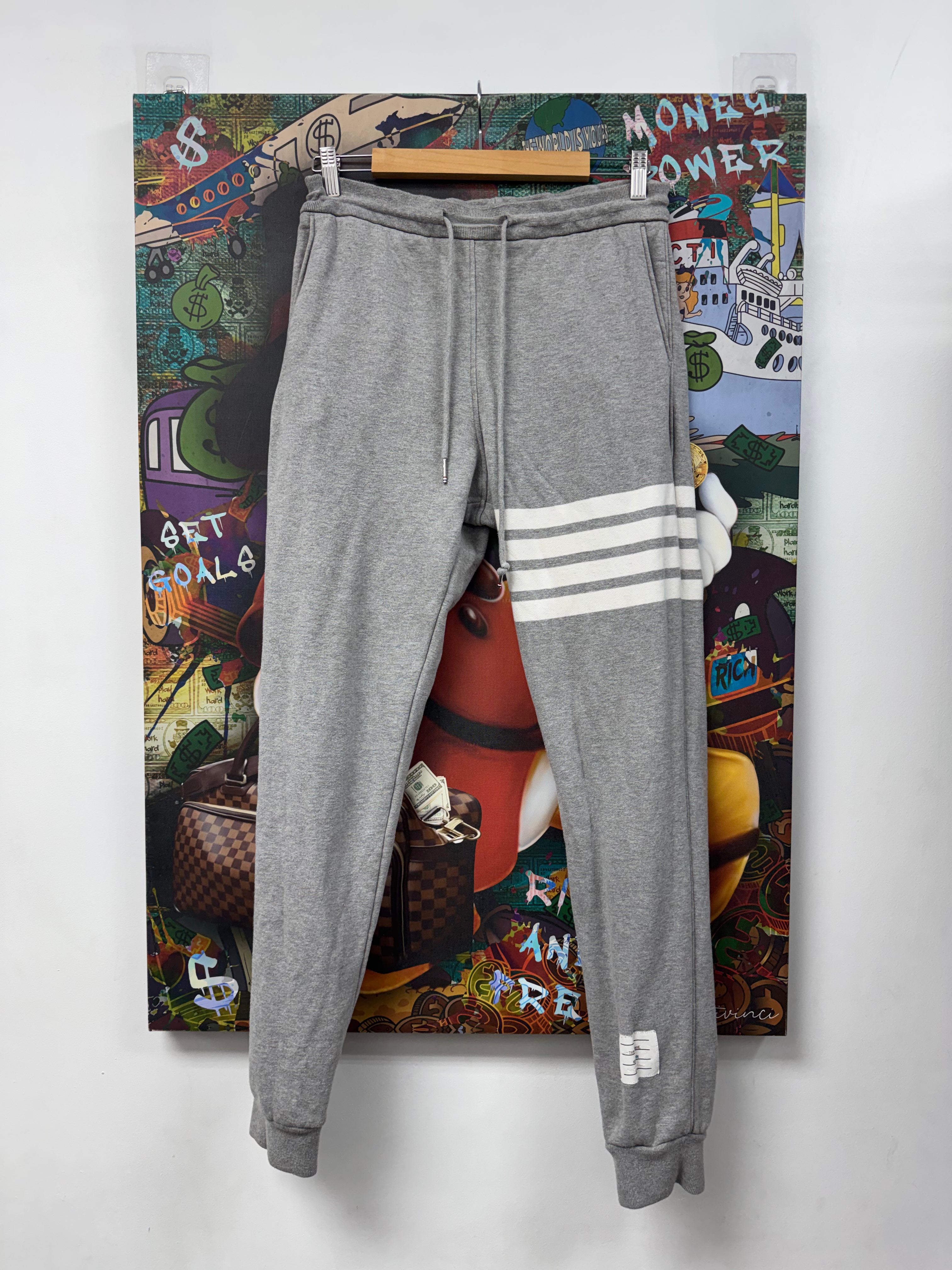 Thom Browne Grey 4 Bar (2) Sweats