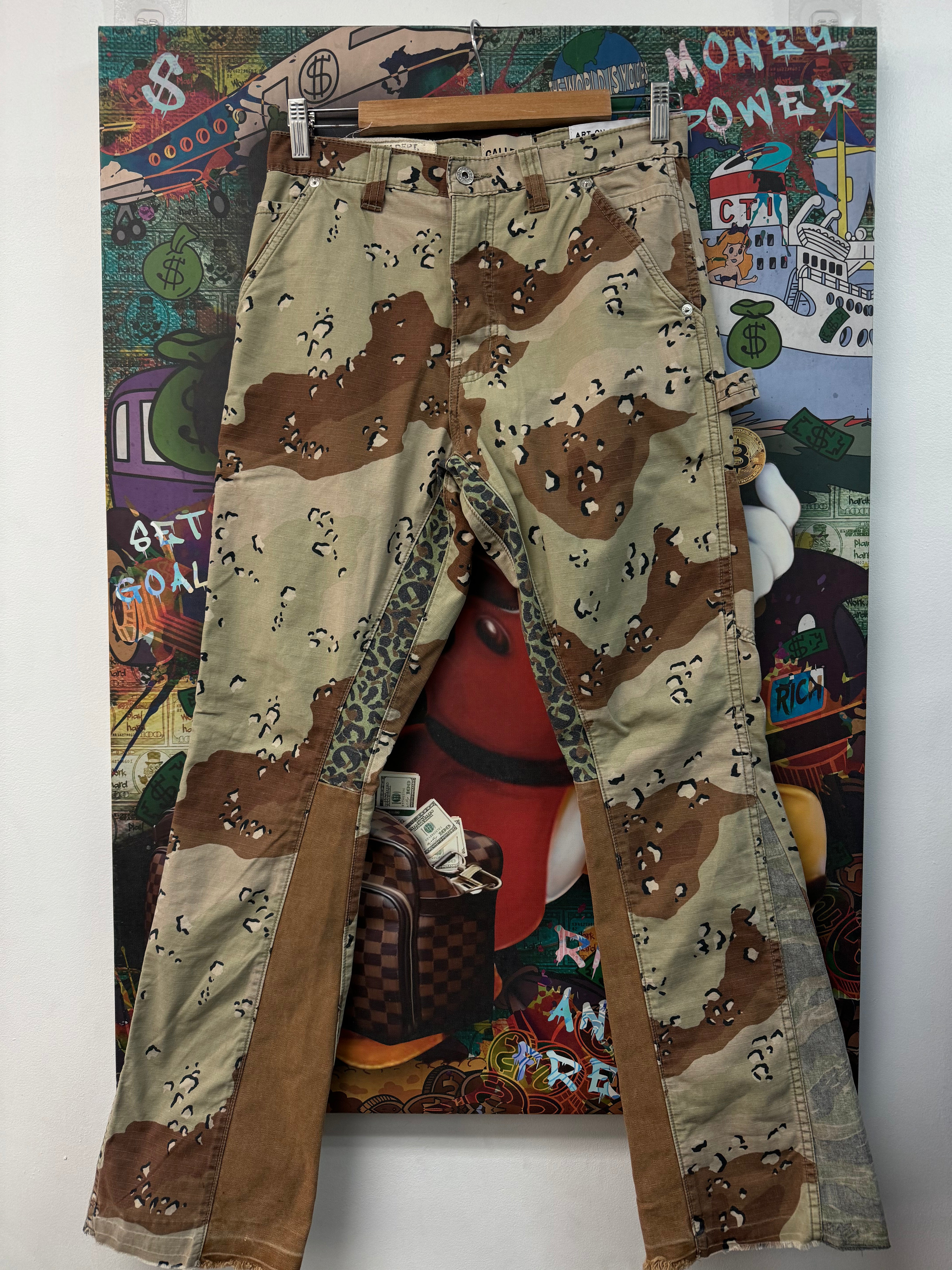 Gallery Dept Desert Camo Flare Jeans