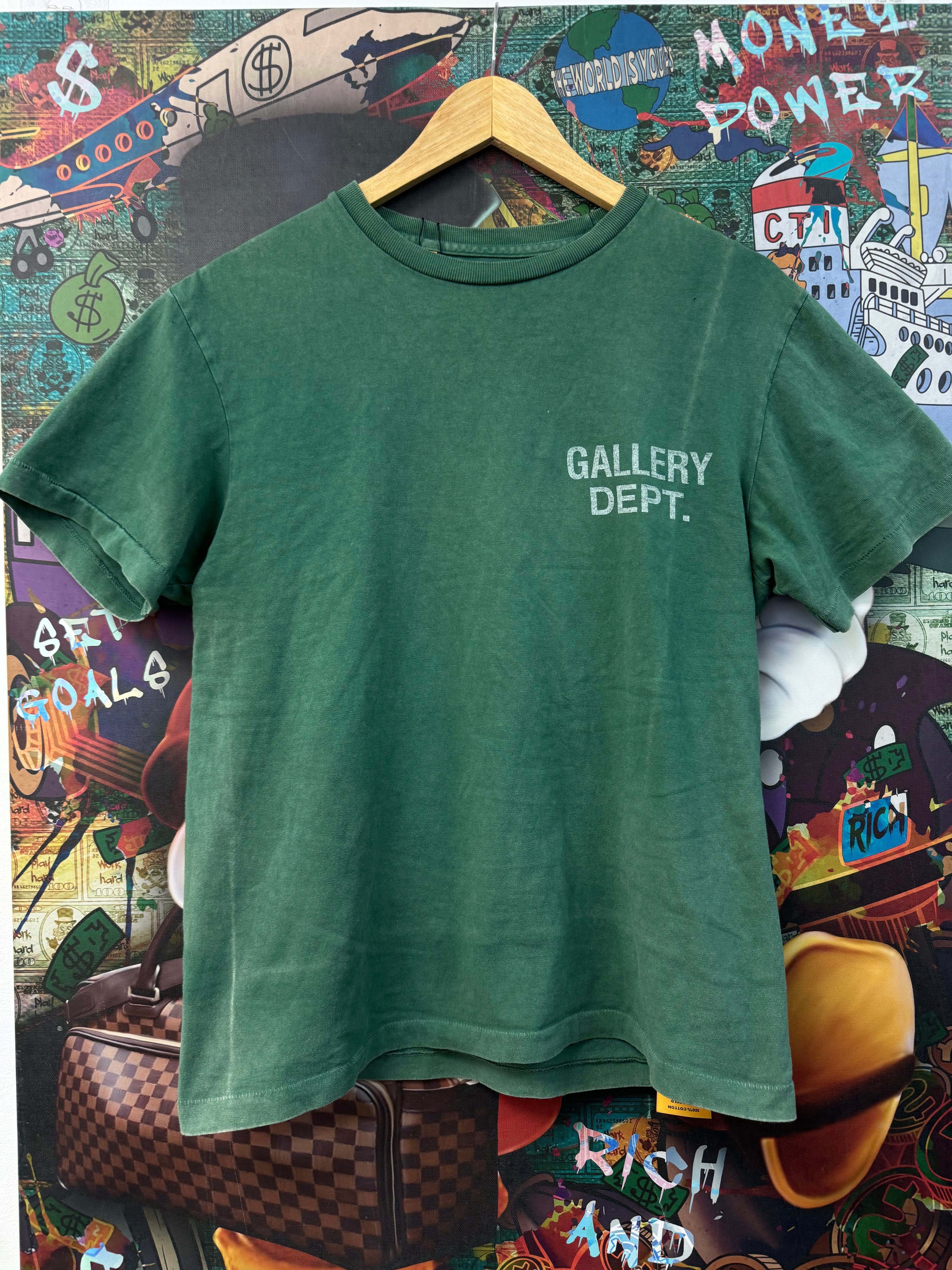Gallery Dept Green Souvenir Tee