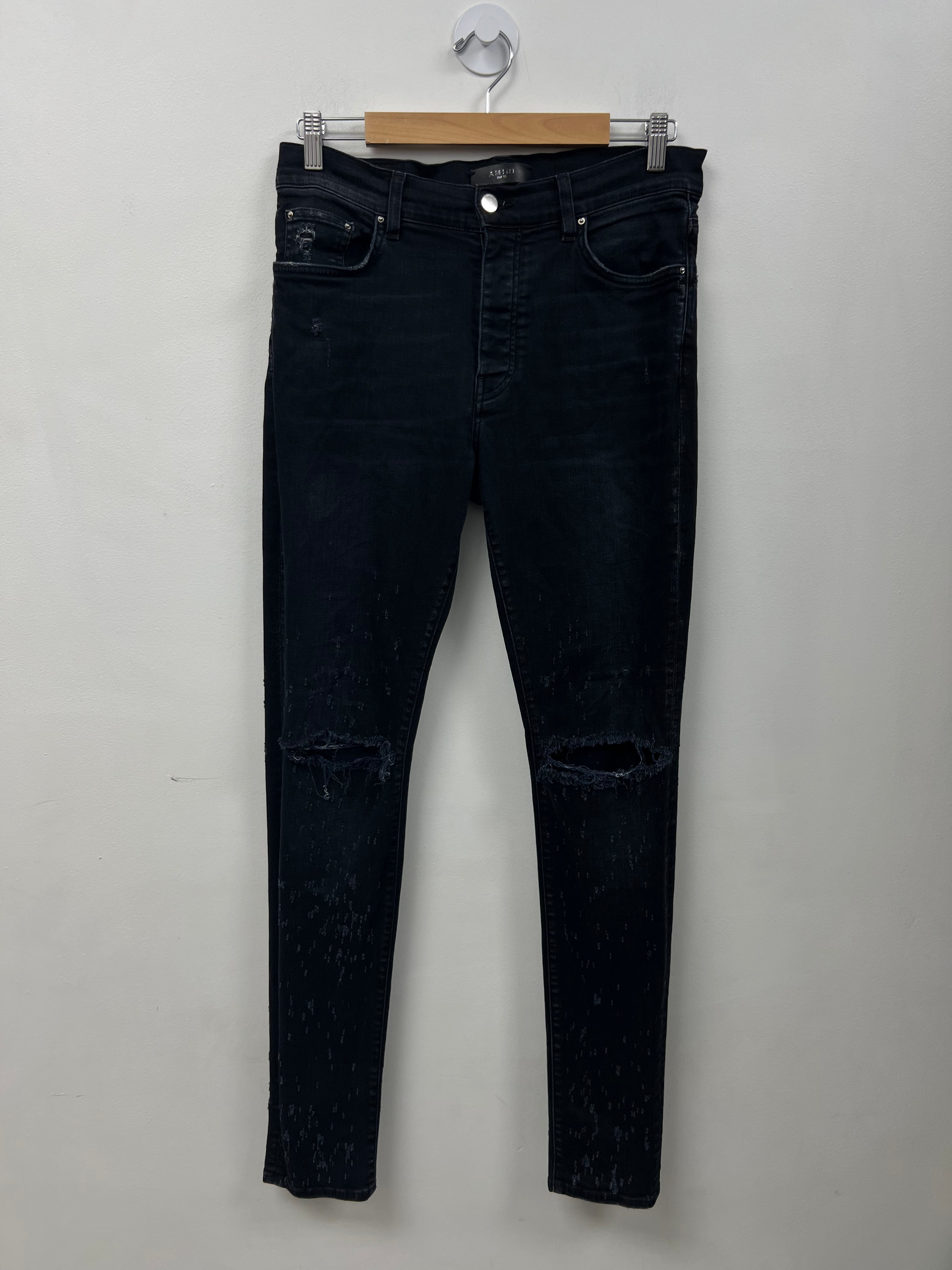 Amiri Black Shotgun Jeans