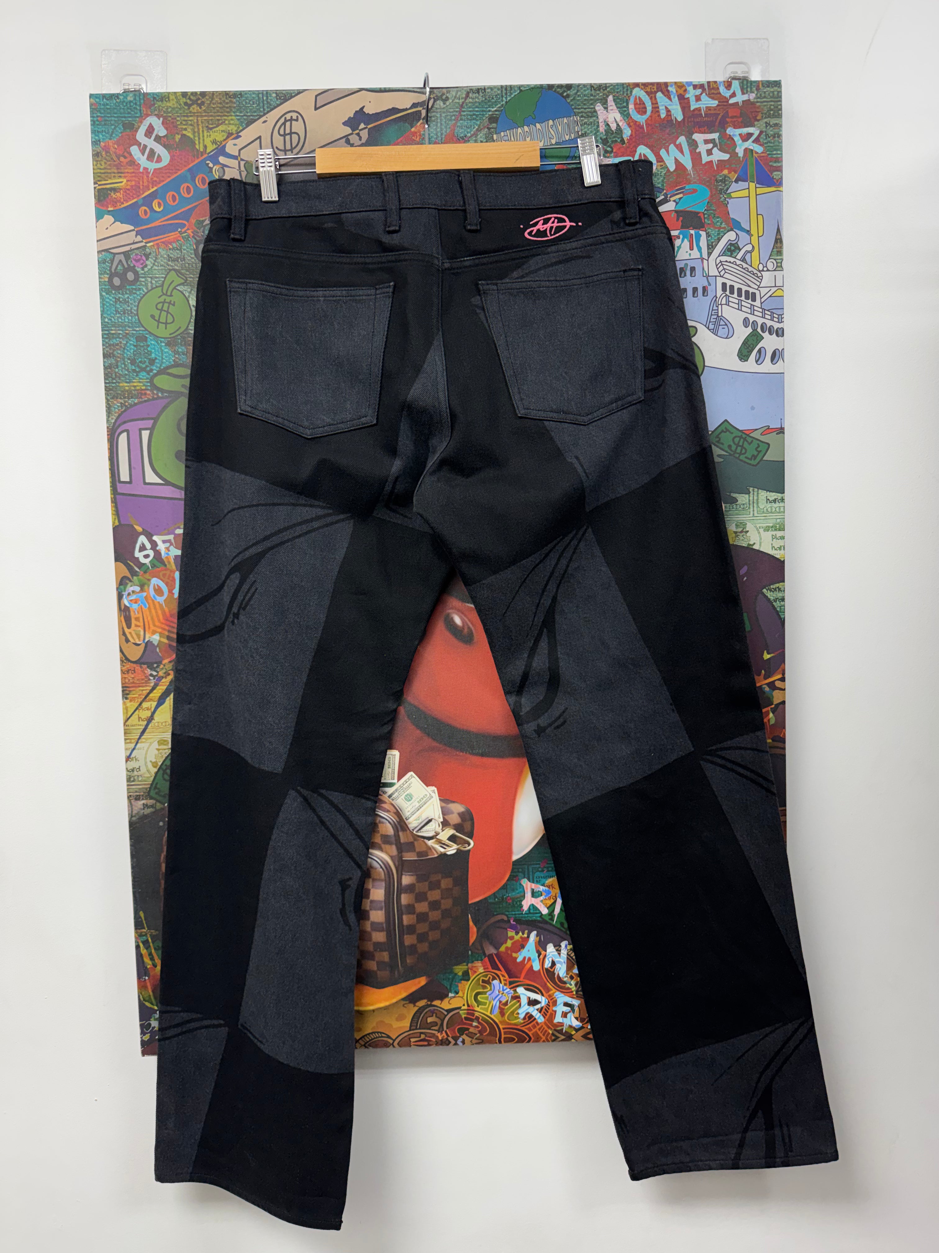 Matty Boy Anti Promo Black Denim Jeans