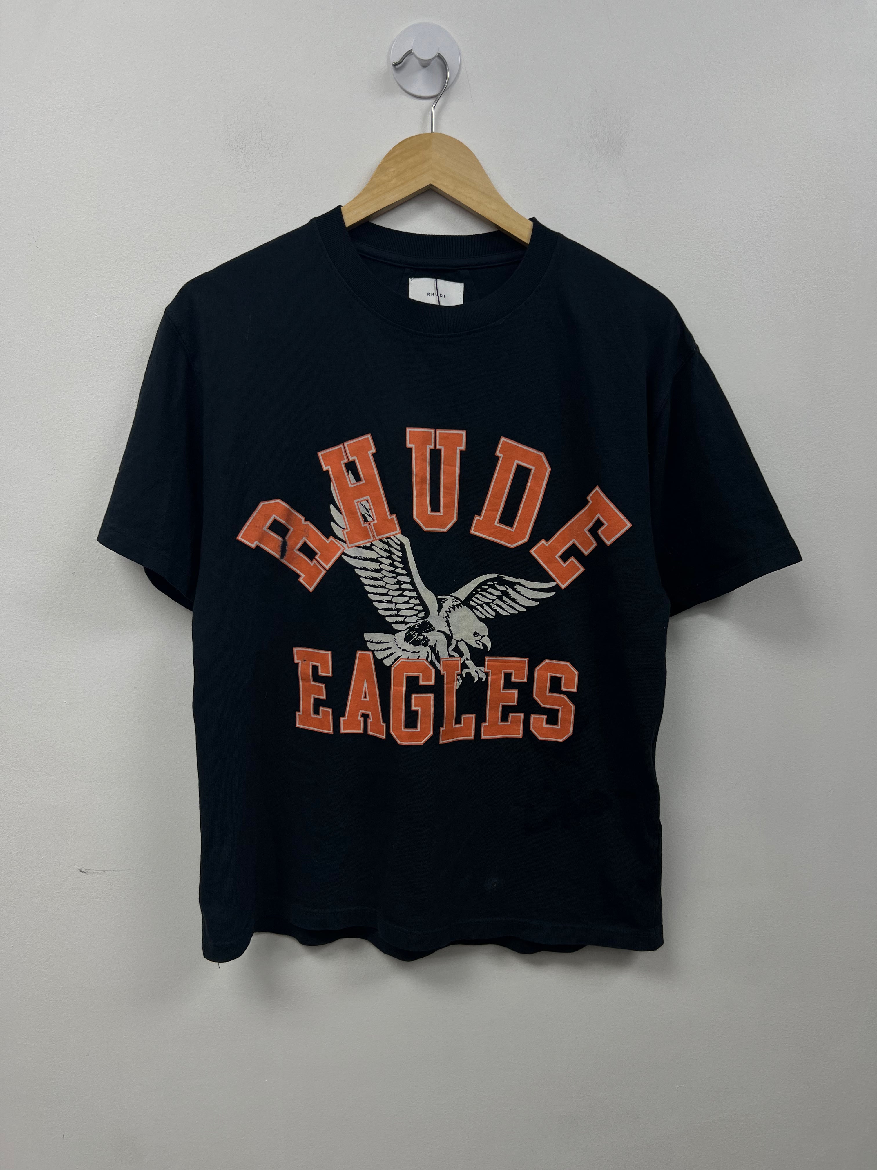 Rhude Dark Navy Orange Tee