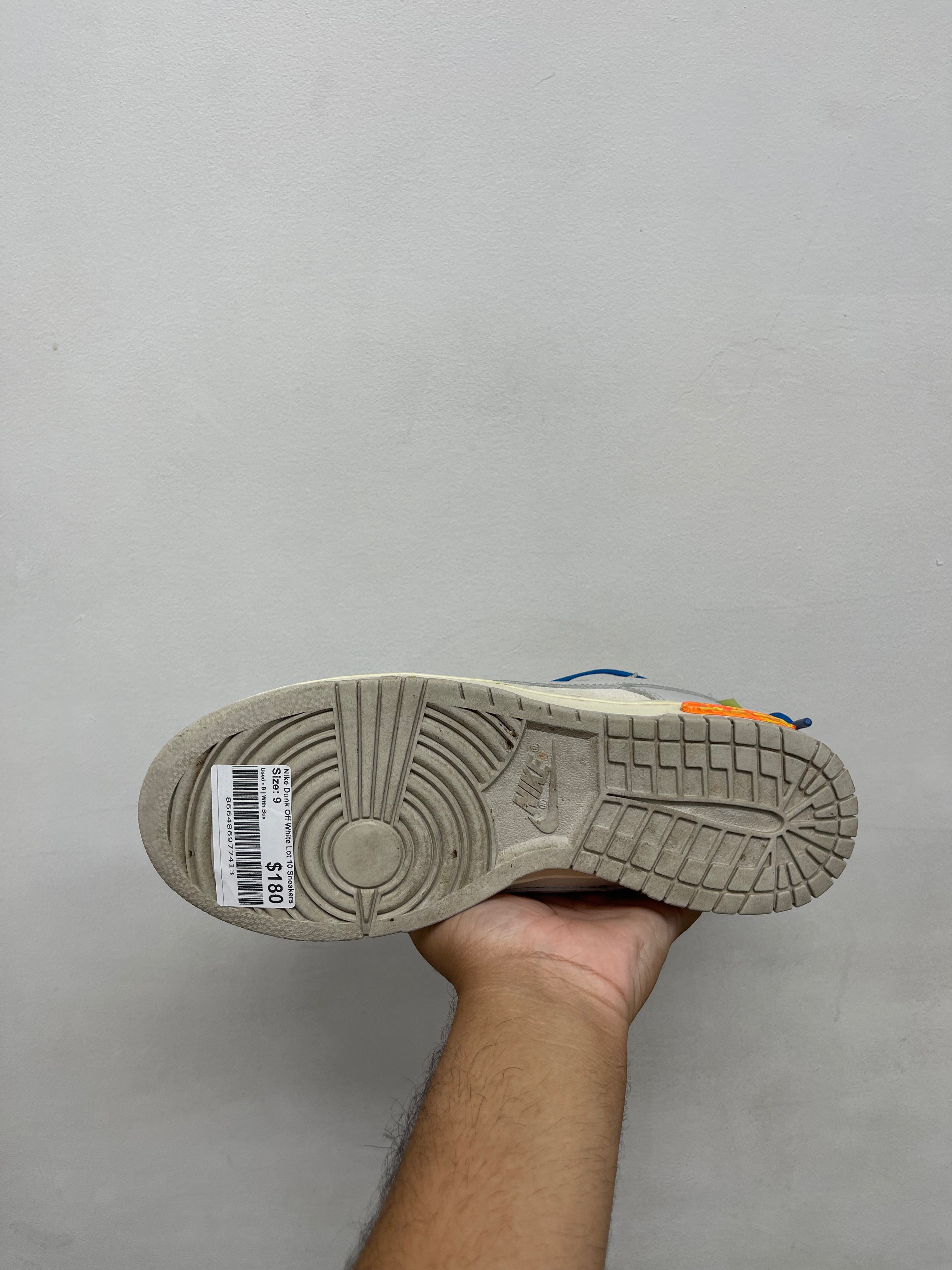 Nike Dunk Off White Lot 10 Sneakers