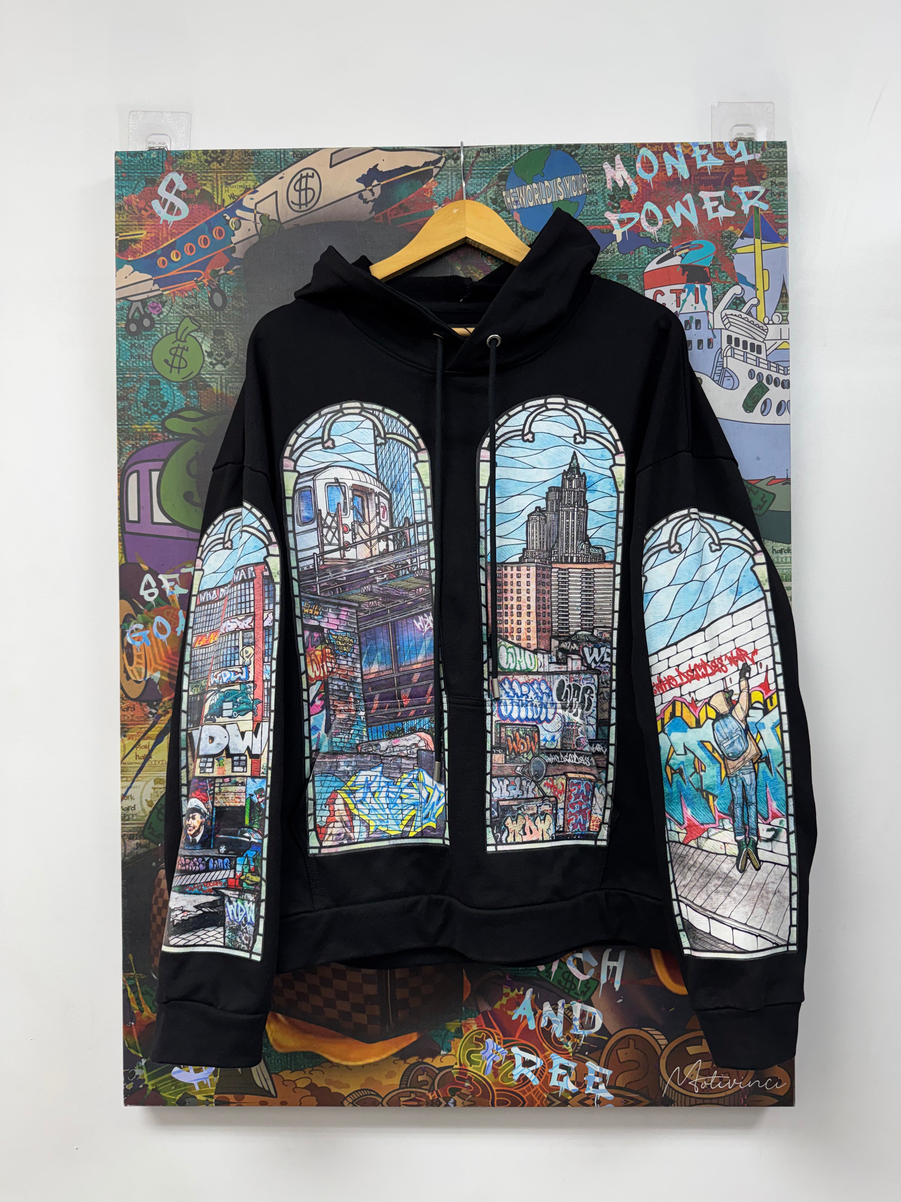 Who Decides War Black Underwater Hoodie