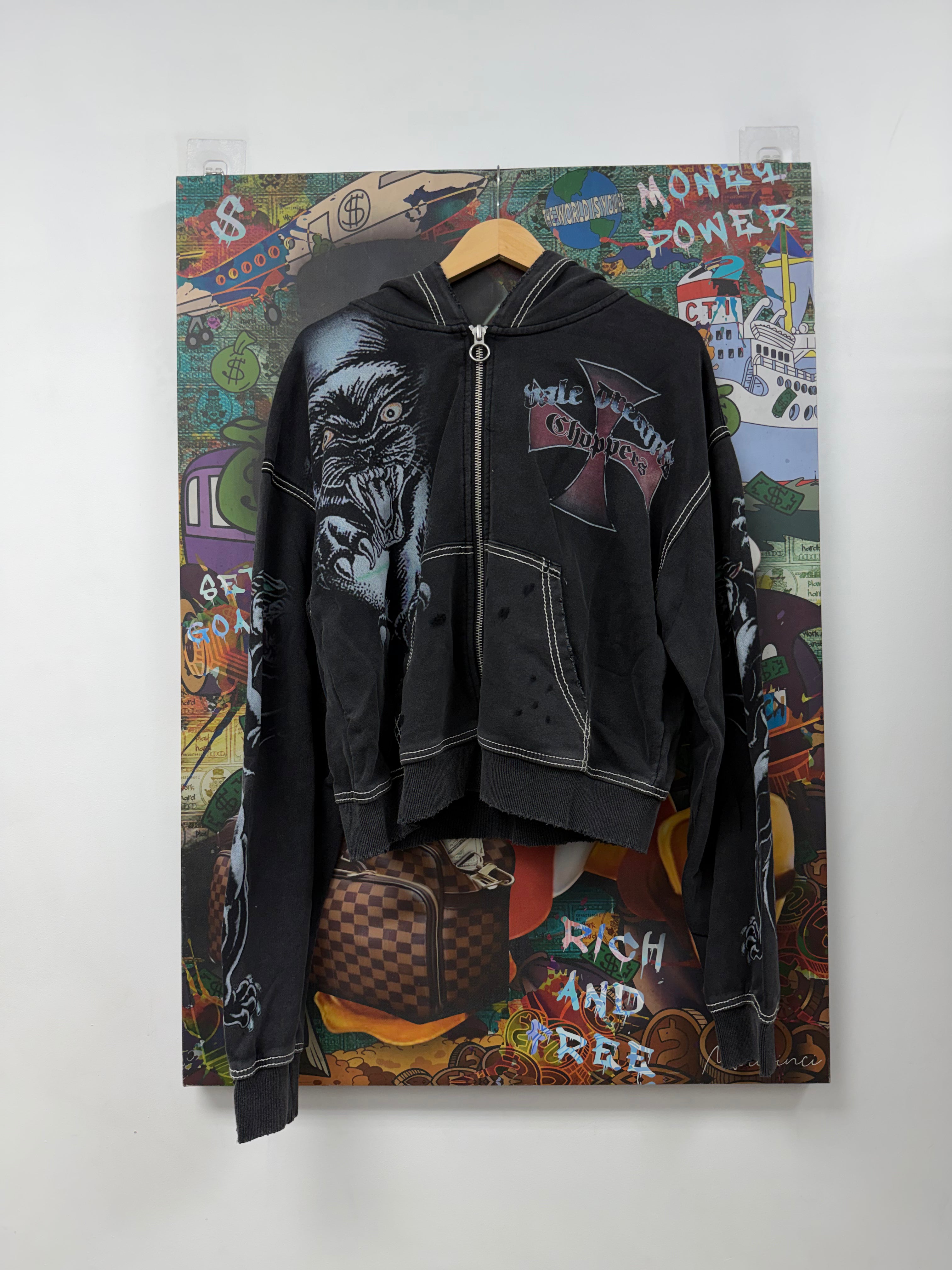 Vale Black Hardy Boyz Hoodie