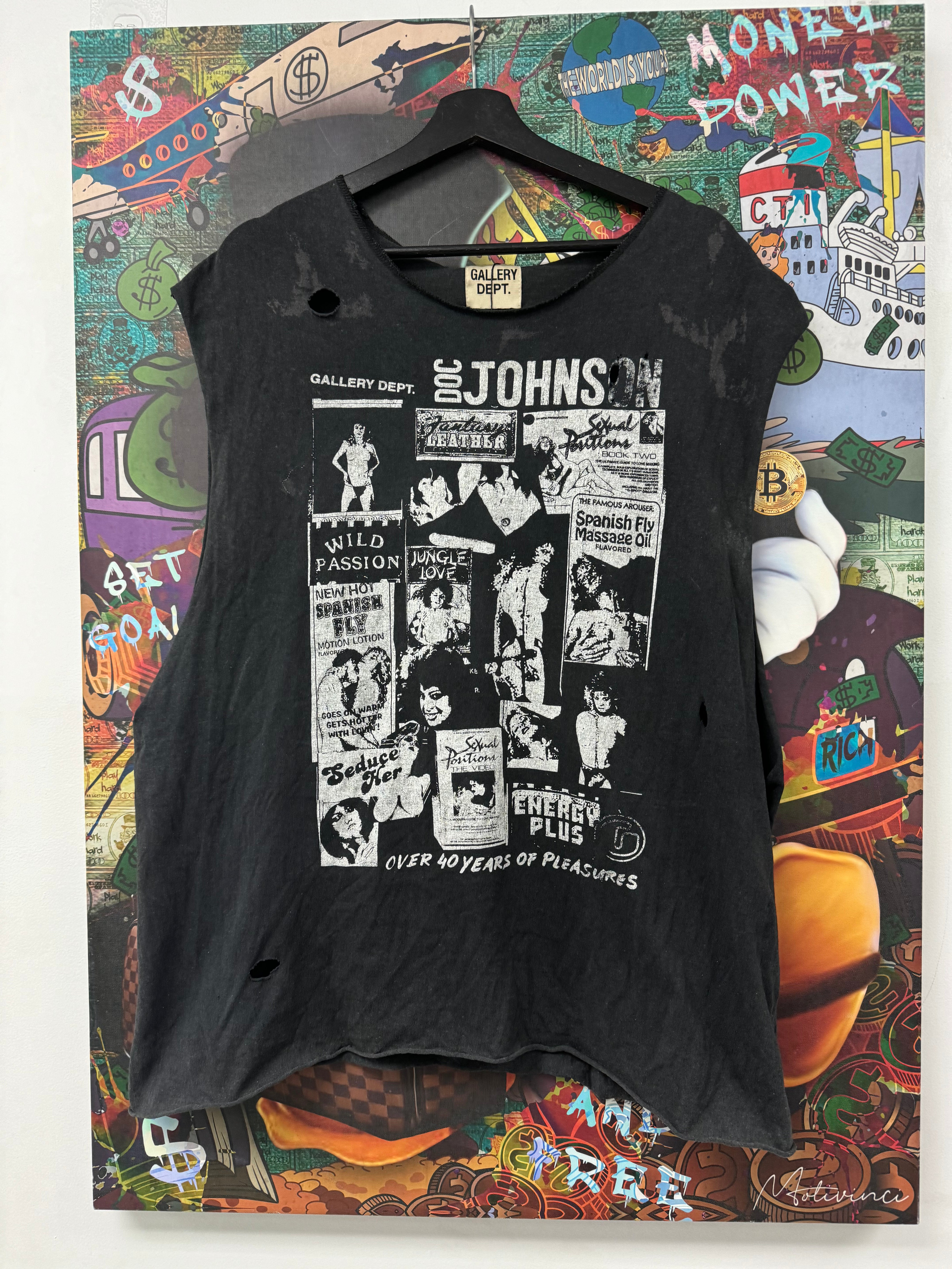 Gallery Dept. Doc Johnson Black & Red Sleeveless