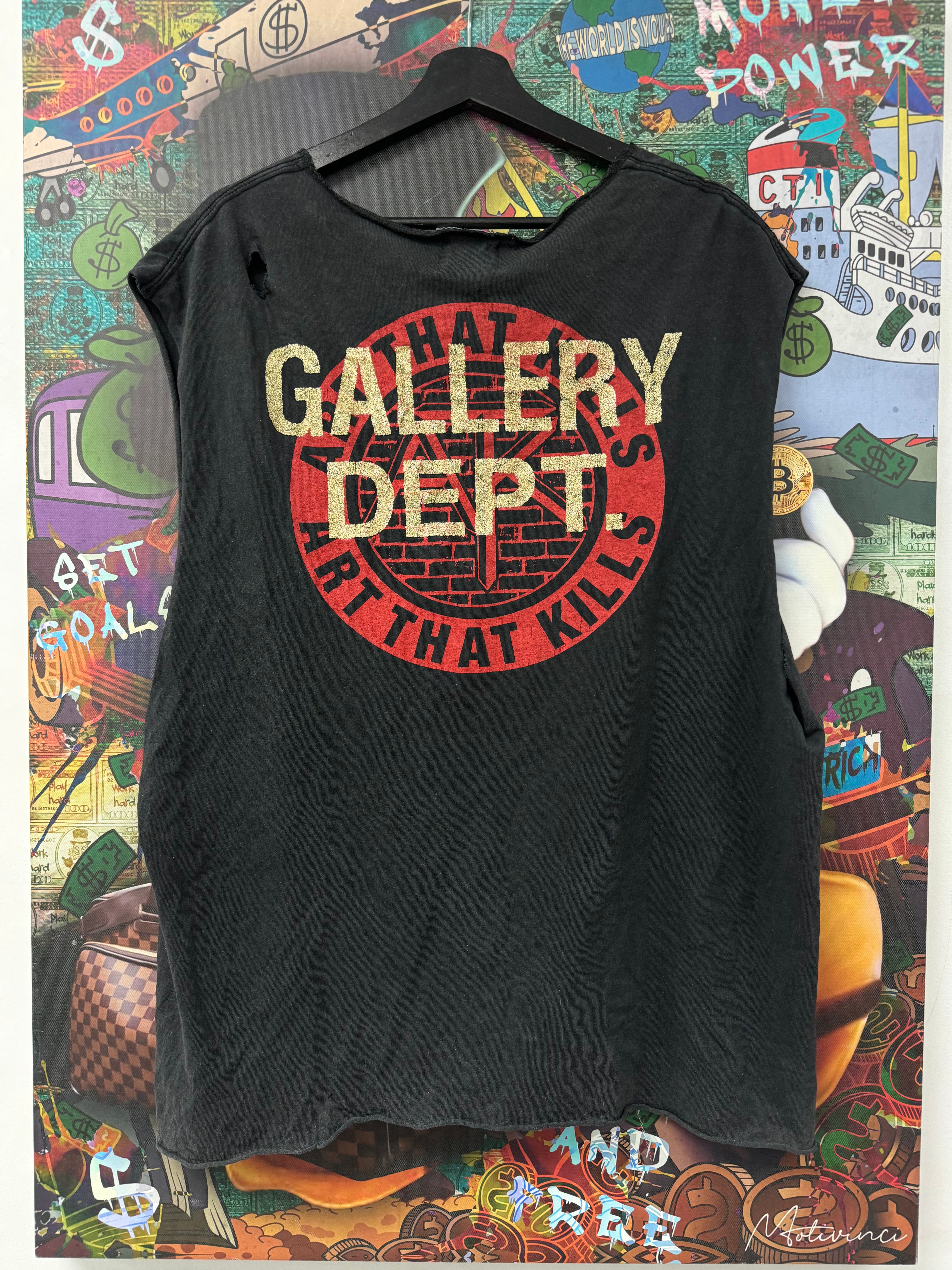 Gallery Dept. Doc Johnson Black & Red Sleeveless