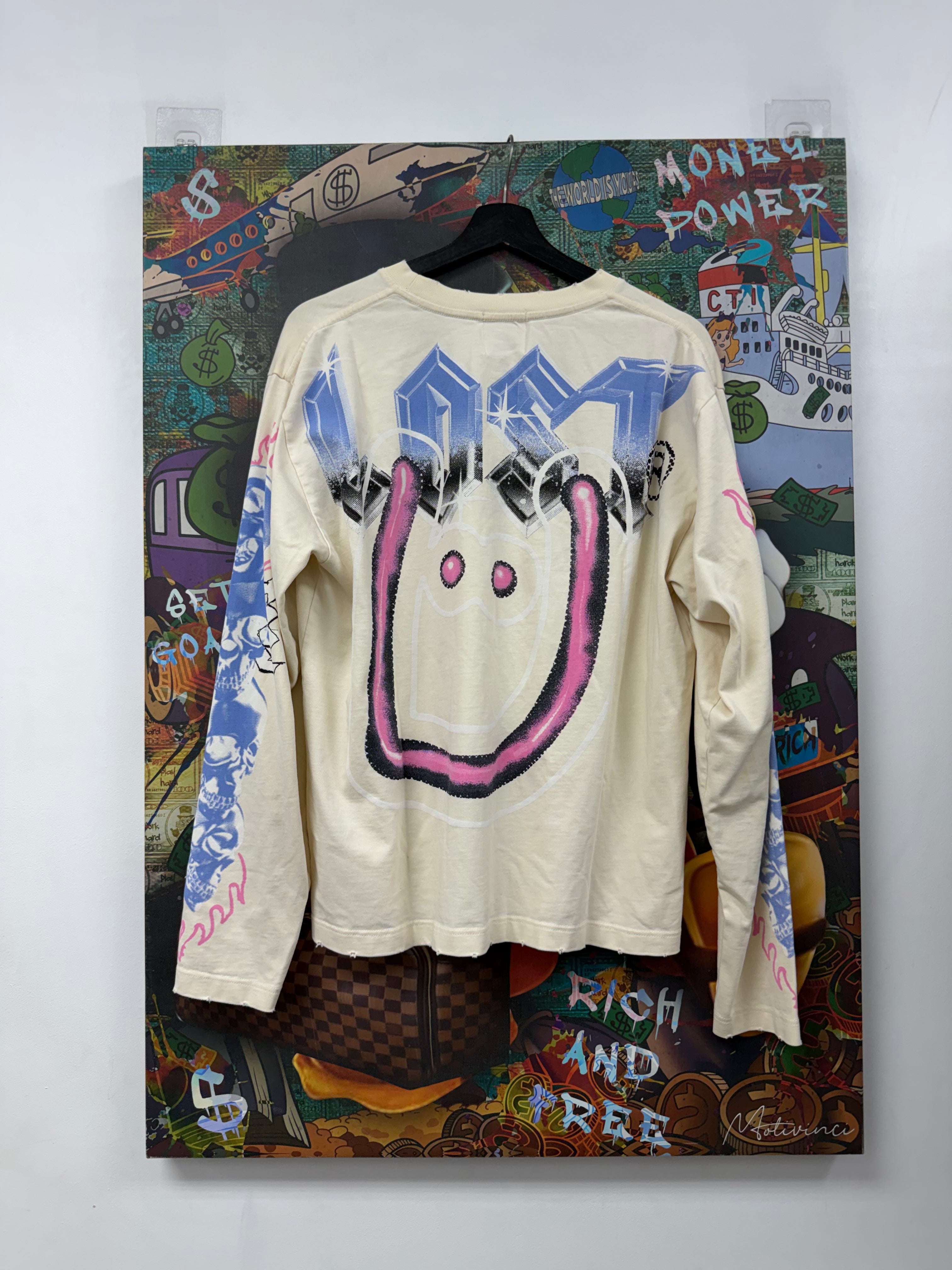 Lost Intricacy Cream Pink UKNWNISM Long Sleeve