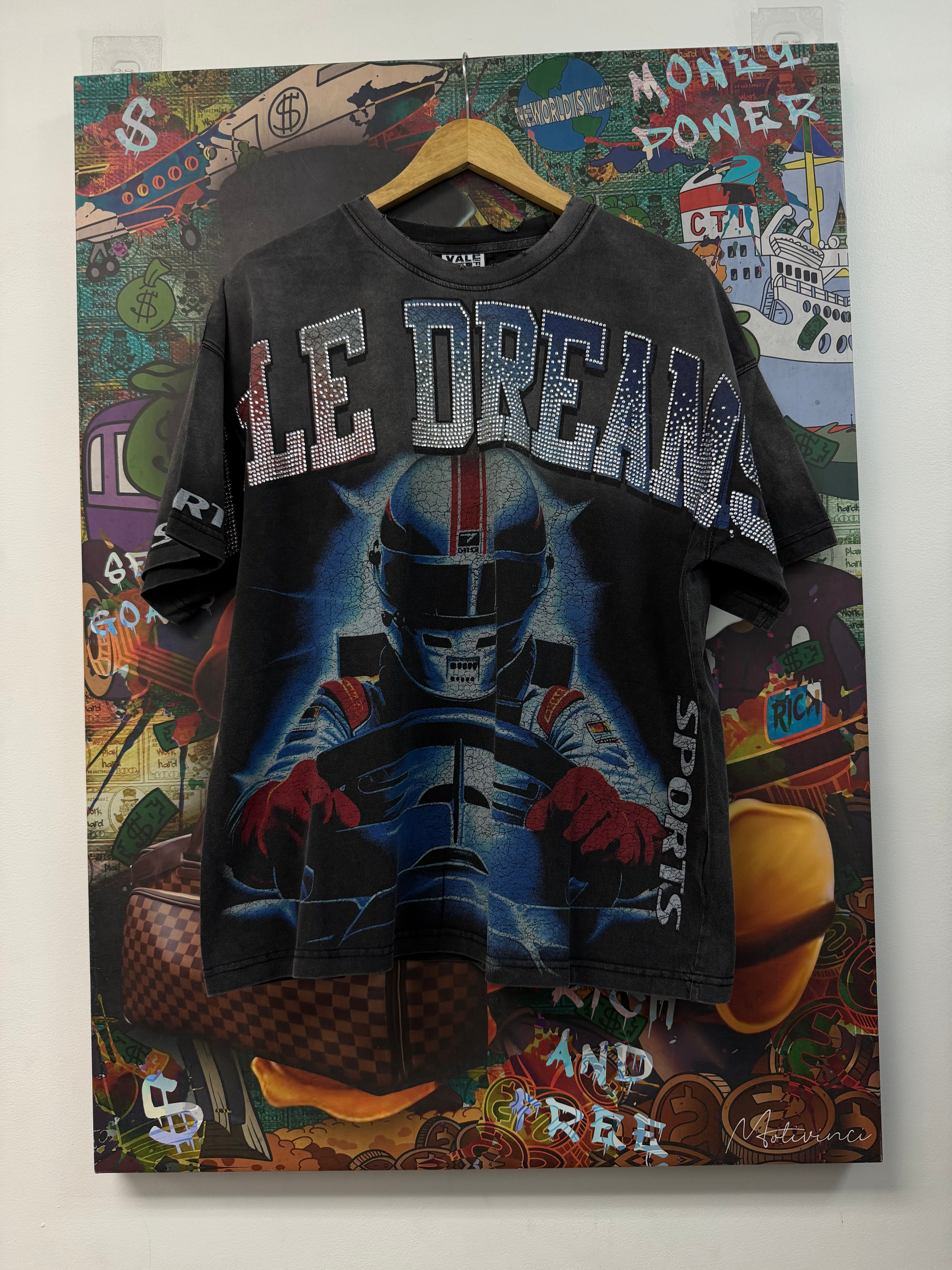 Vale Speed Helmet Grey Tee