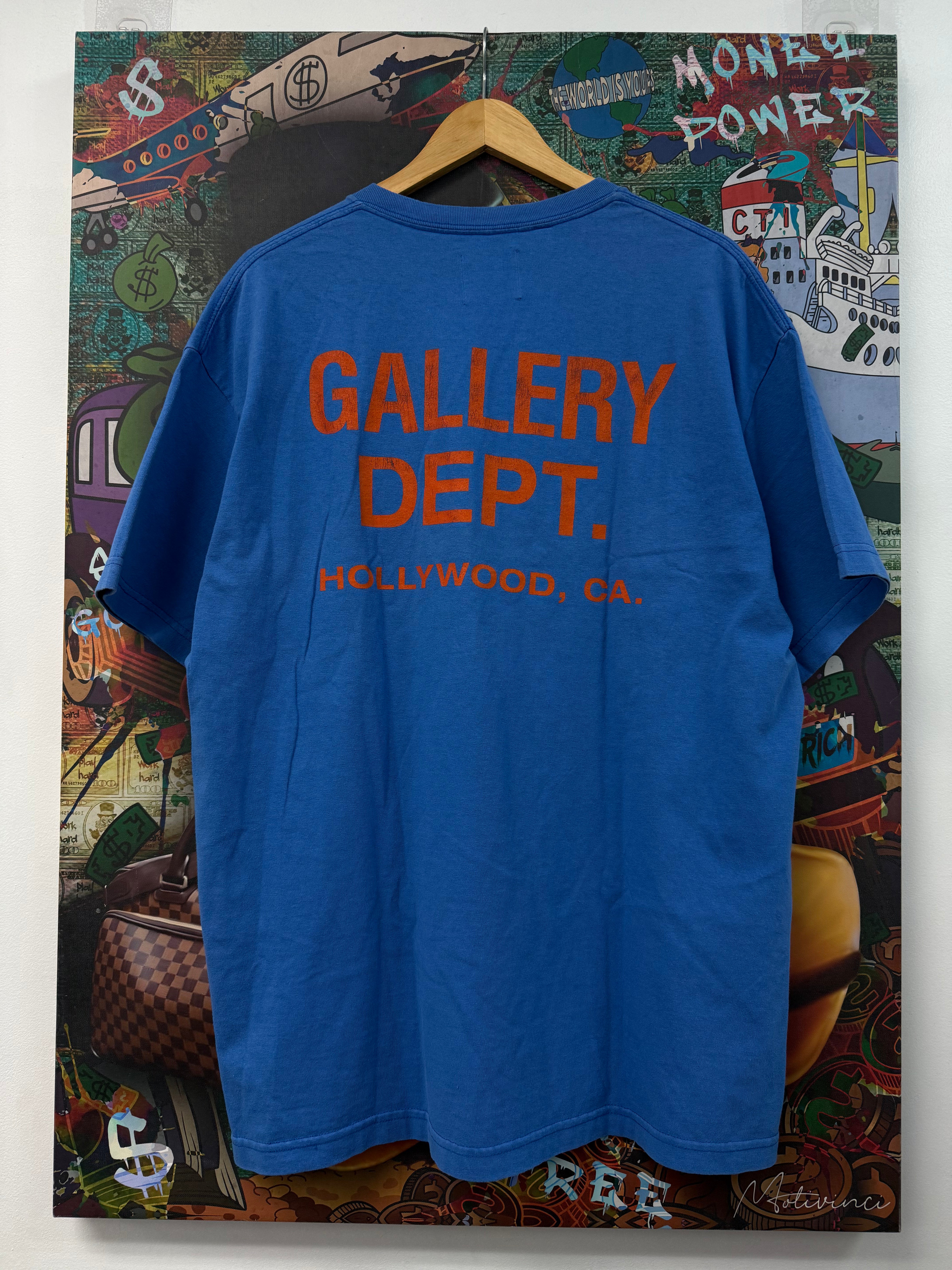 Gallery Dept Blue Orange Souvenir Tee